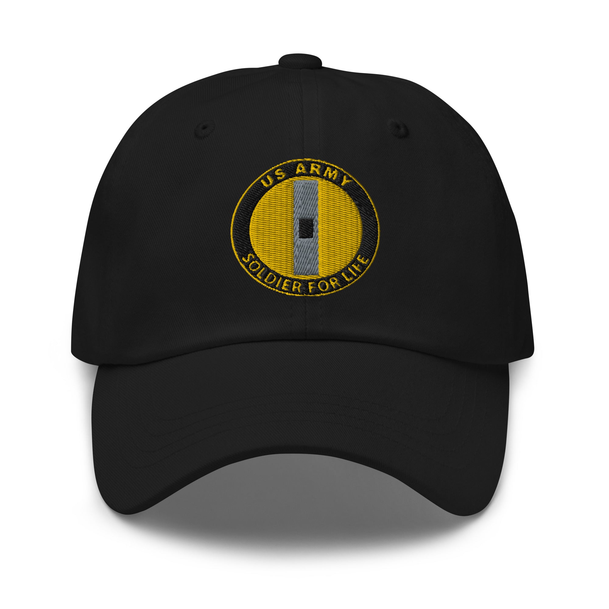 US Army W-1 Warrant Officer 1 W1 WO1 Soldier For Life Embroidered Dad Hat
