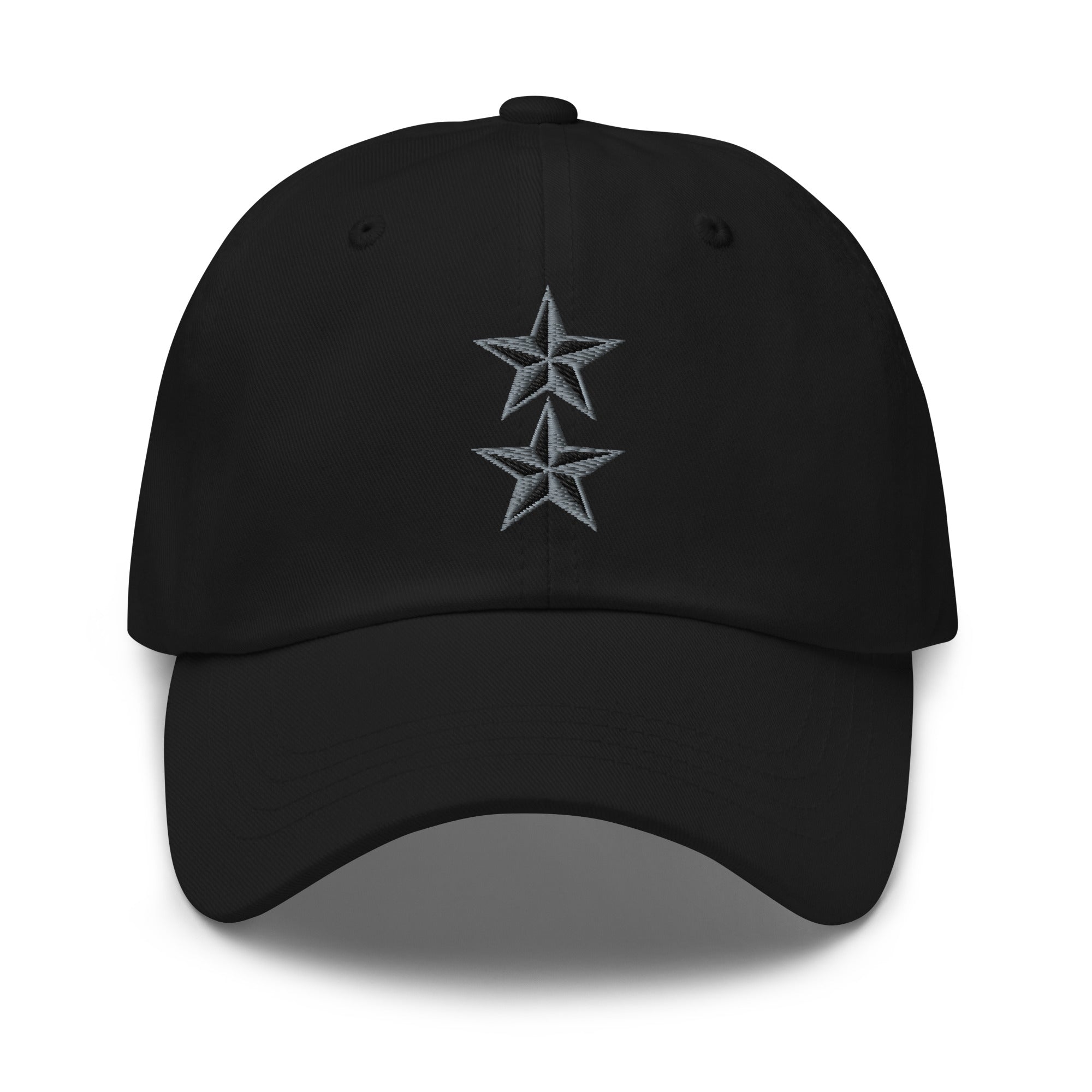 US Military O-8 Major General O8 MG General Officer Insignia Embroidered Dad Hat