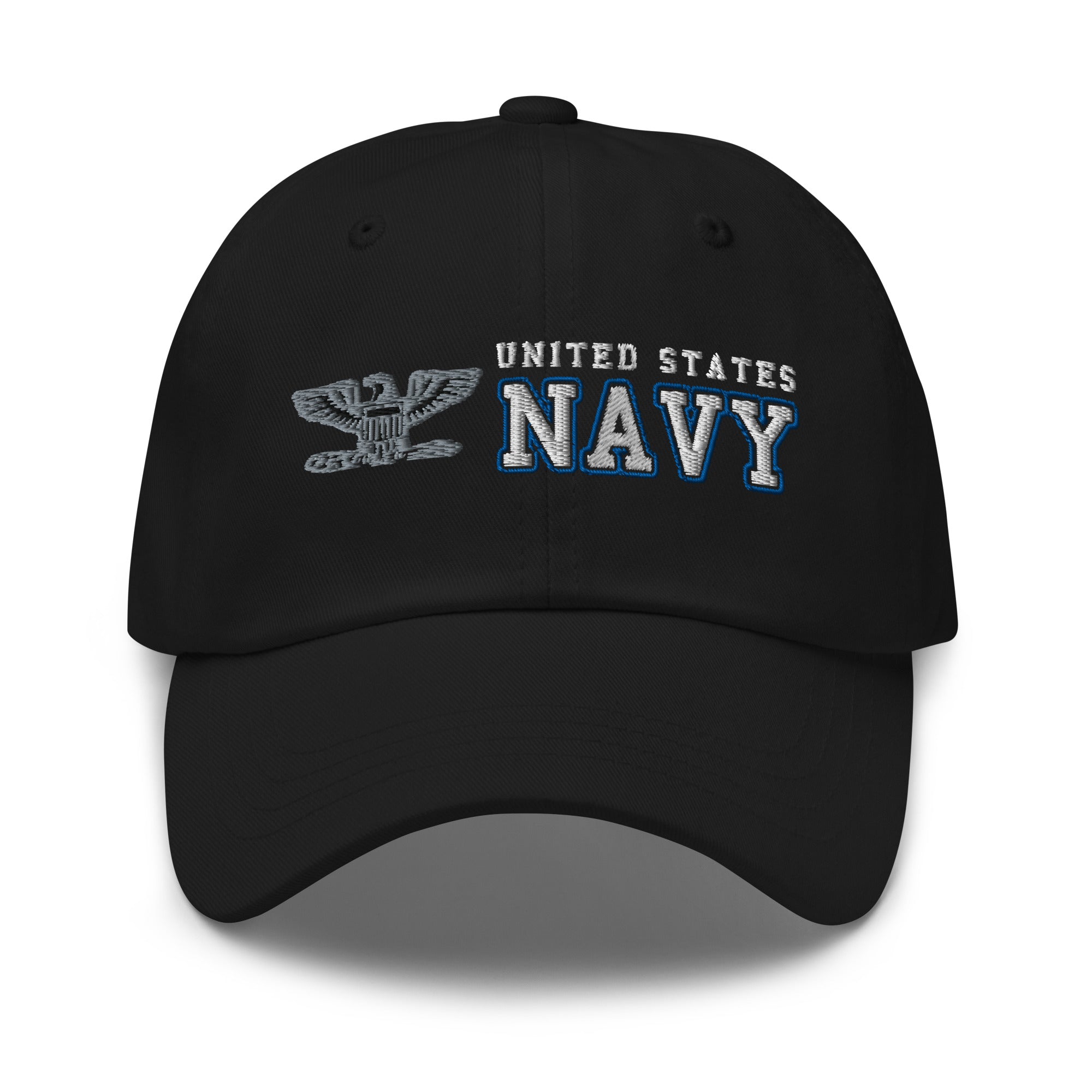 US Navy O-6 Captain O6 CAPT Senior Officer Ranks/Insignia Embroidered Dad Hat