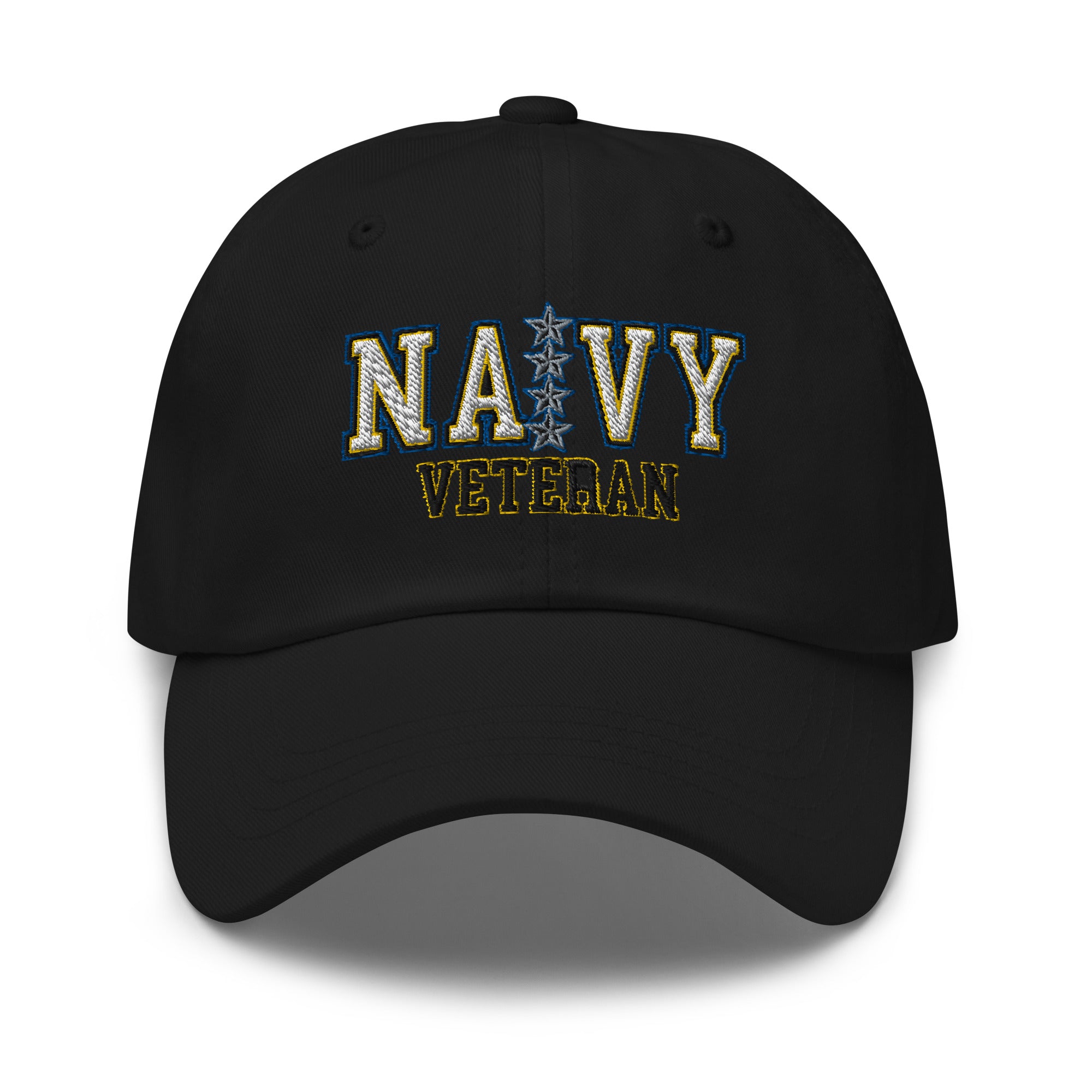 US Navy O-10 Admiral O10 ADM Flag Officer Veteran Embroidered Dad Hat