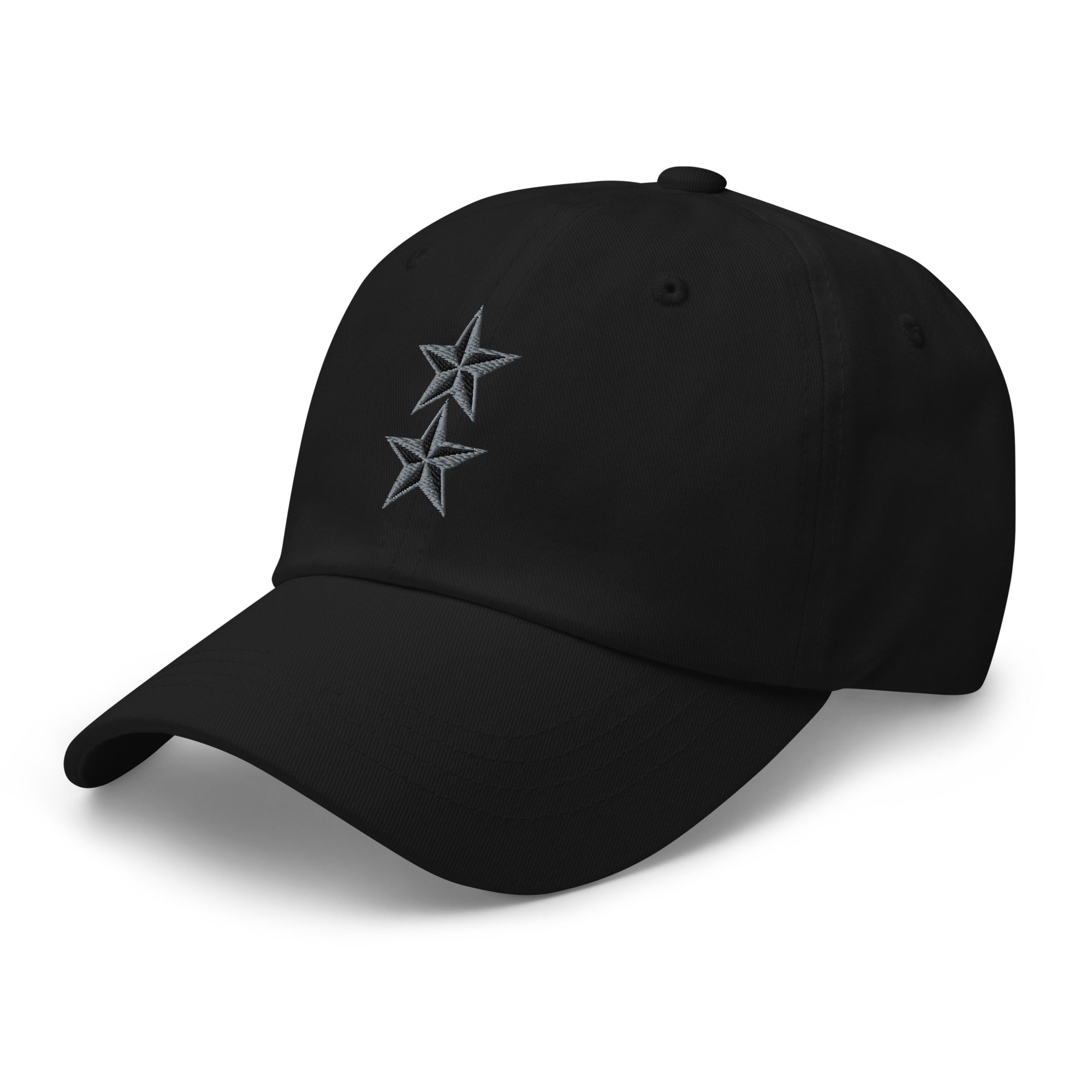 US Military O-8 Major General O8 MG General Officer Insignia Embroidered Dad Hat