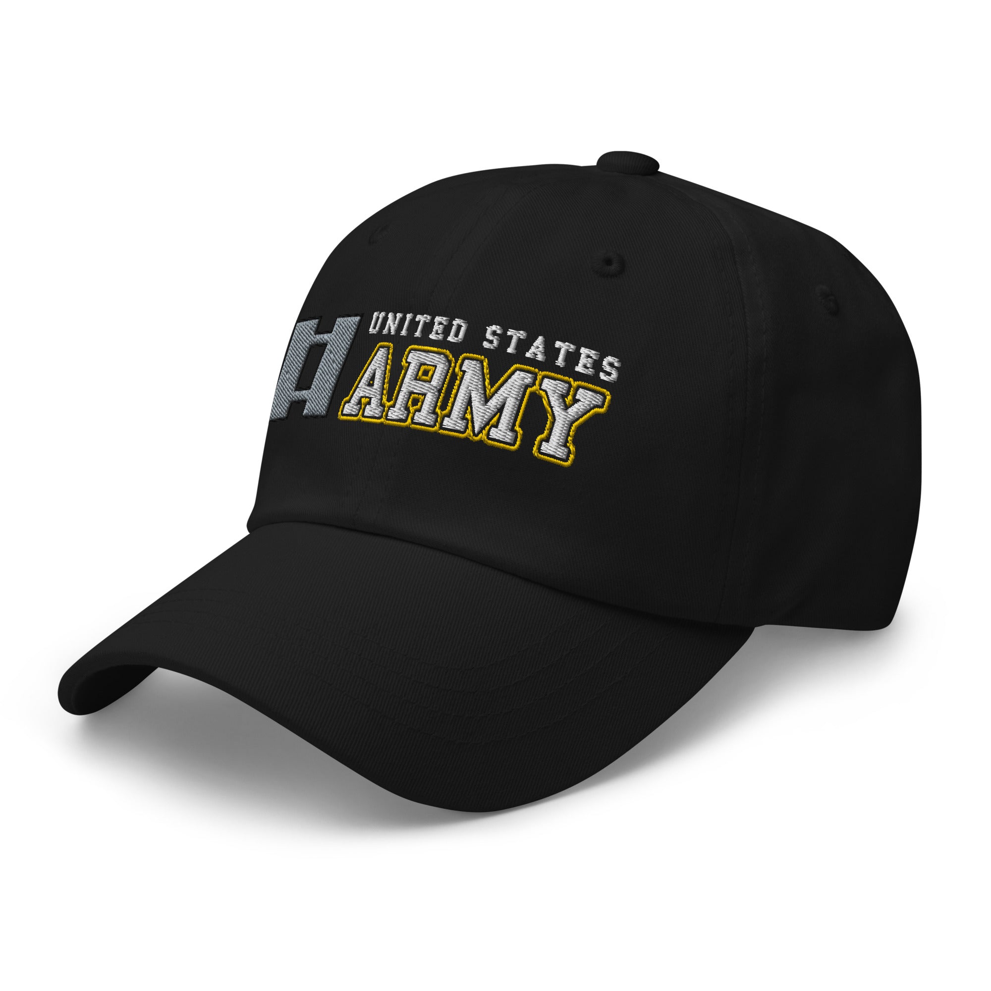 US Army O-3 Captain O3 CPT Commissioned Officer Ranks/Insignia Embroidered Dad Hat