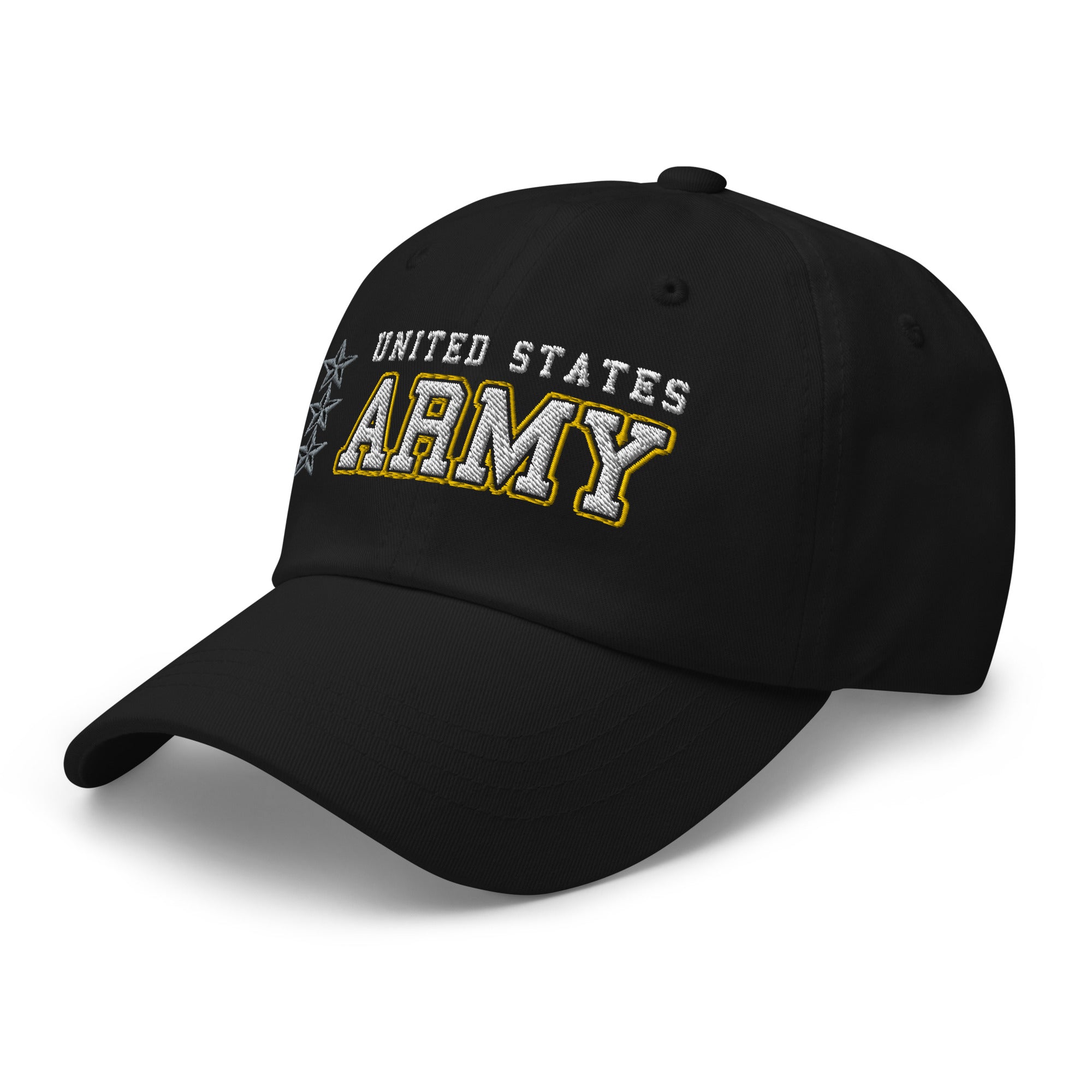 US Army O-9 Lieutenant General O9 LTG General Officer Ranks/Insignia Embroidered Dad Hat