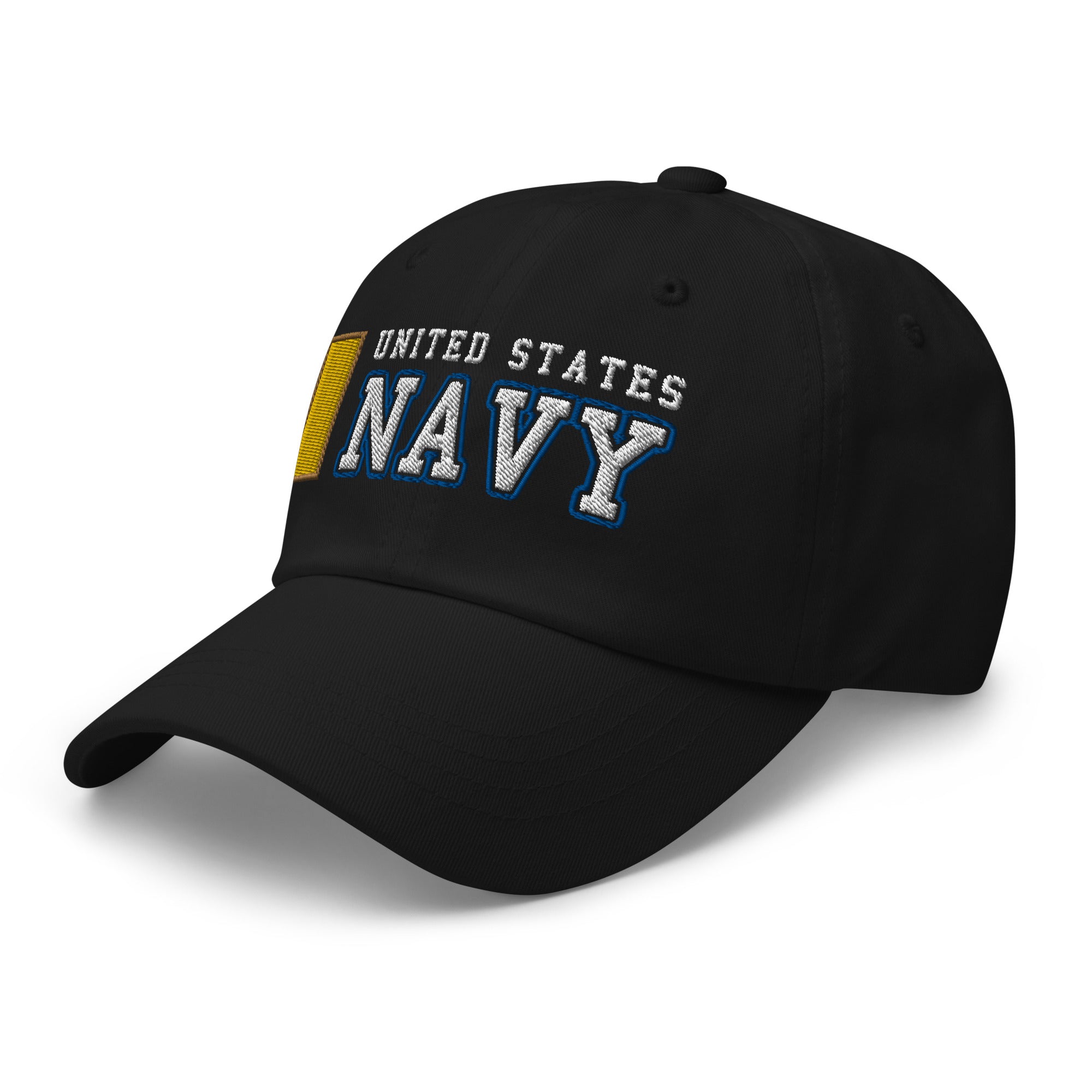 US Navy O-1 Ensign O1 ENS Junior Officer Ranks/Insignia Embroidered Dad Hat