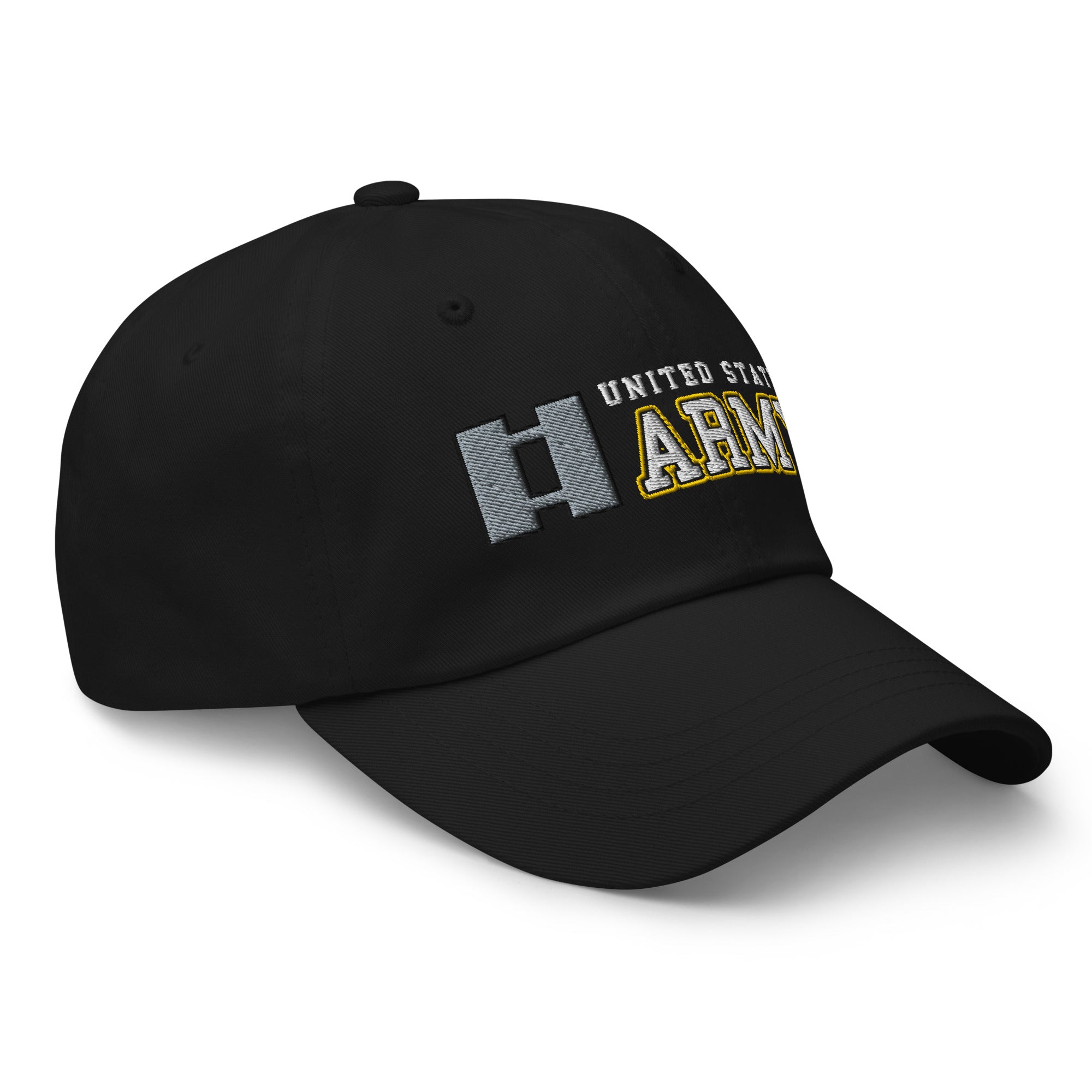 US Army O-3 Captain O3 CPT Commissioned Officer Ranks/Insignia Embroidered Dad Hat
