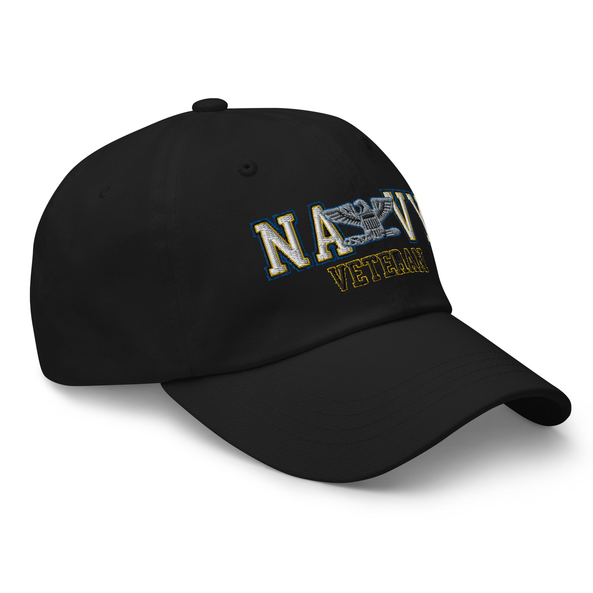 US Navy O-6 Captain O6 CAPT Senior Officer Veteran Embroidered Dad Hat