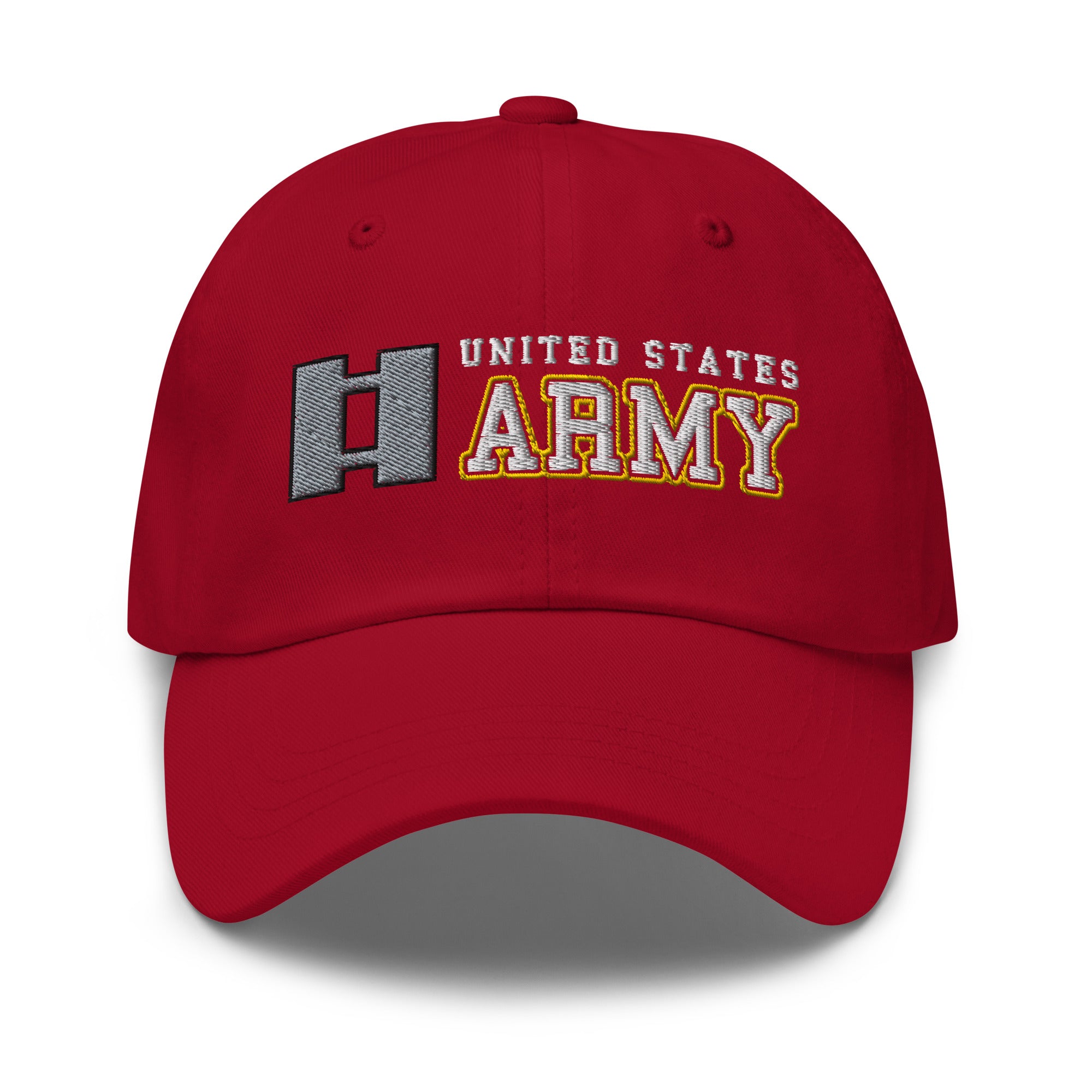 US Army O-3 Captain O3 CPT Commissioned Officer Ranks/Insignia Embroidered Dad Hat