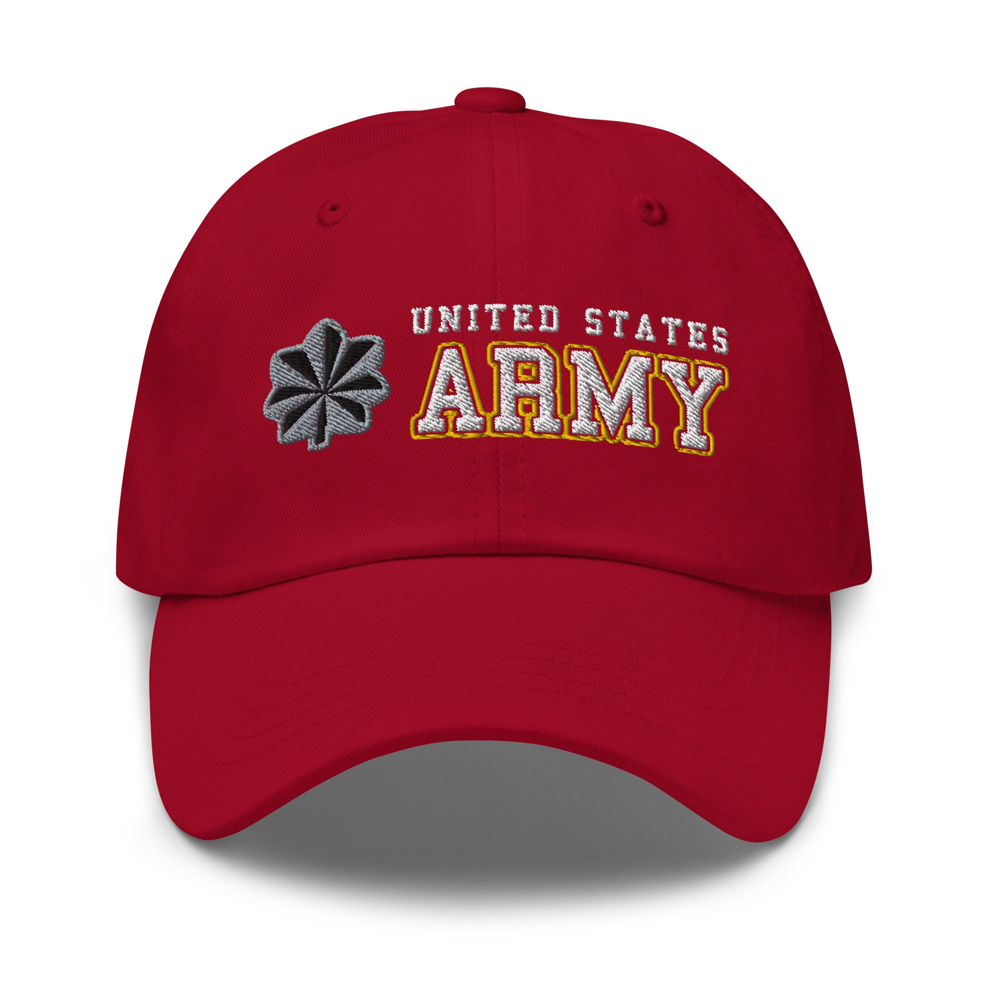 US Army O-5 Lieutenant Colonel O5 LTC Field Officer Ranks/Insignia Embroidered Dad Hat