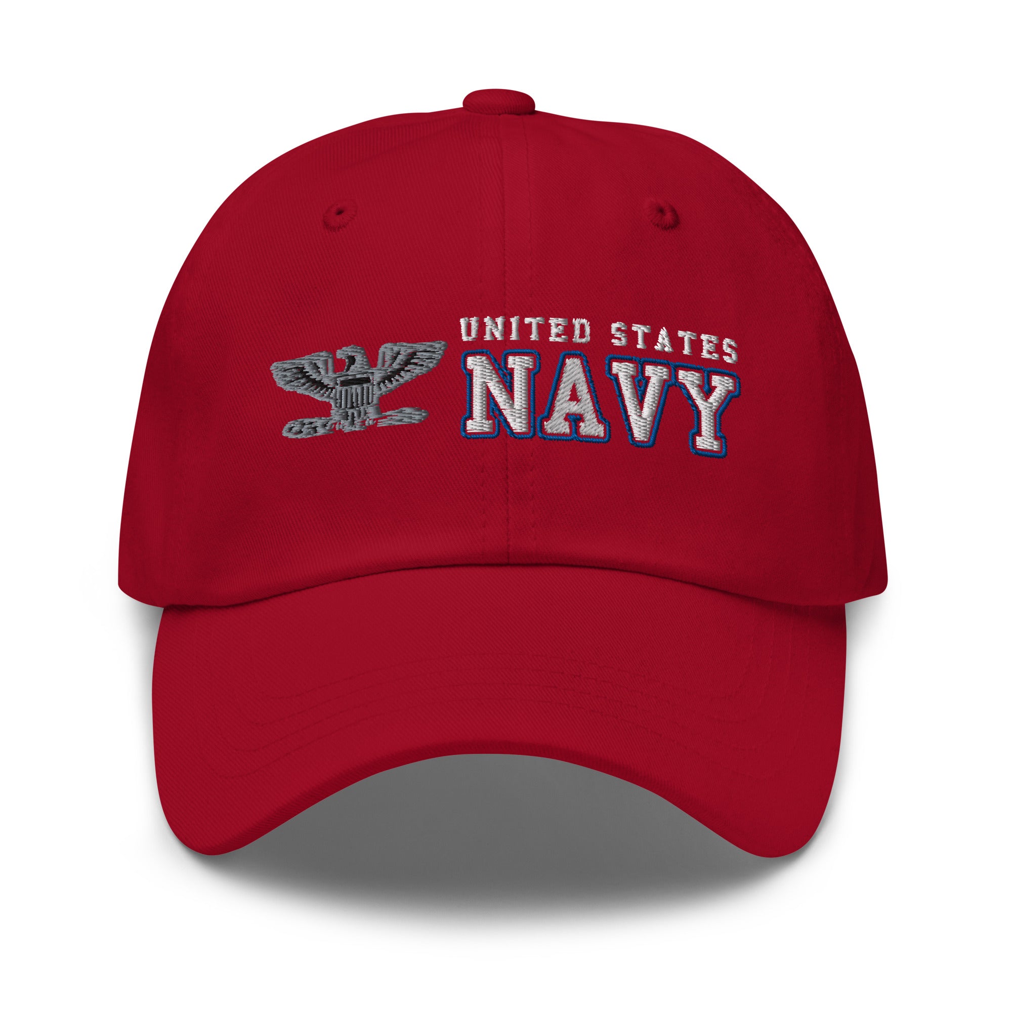 US Navy O-6 Captain O6 CAPT Senior Officer Ranks/Insignia Embroidered Dad Hat