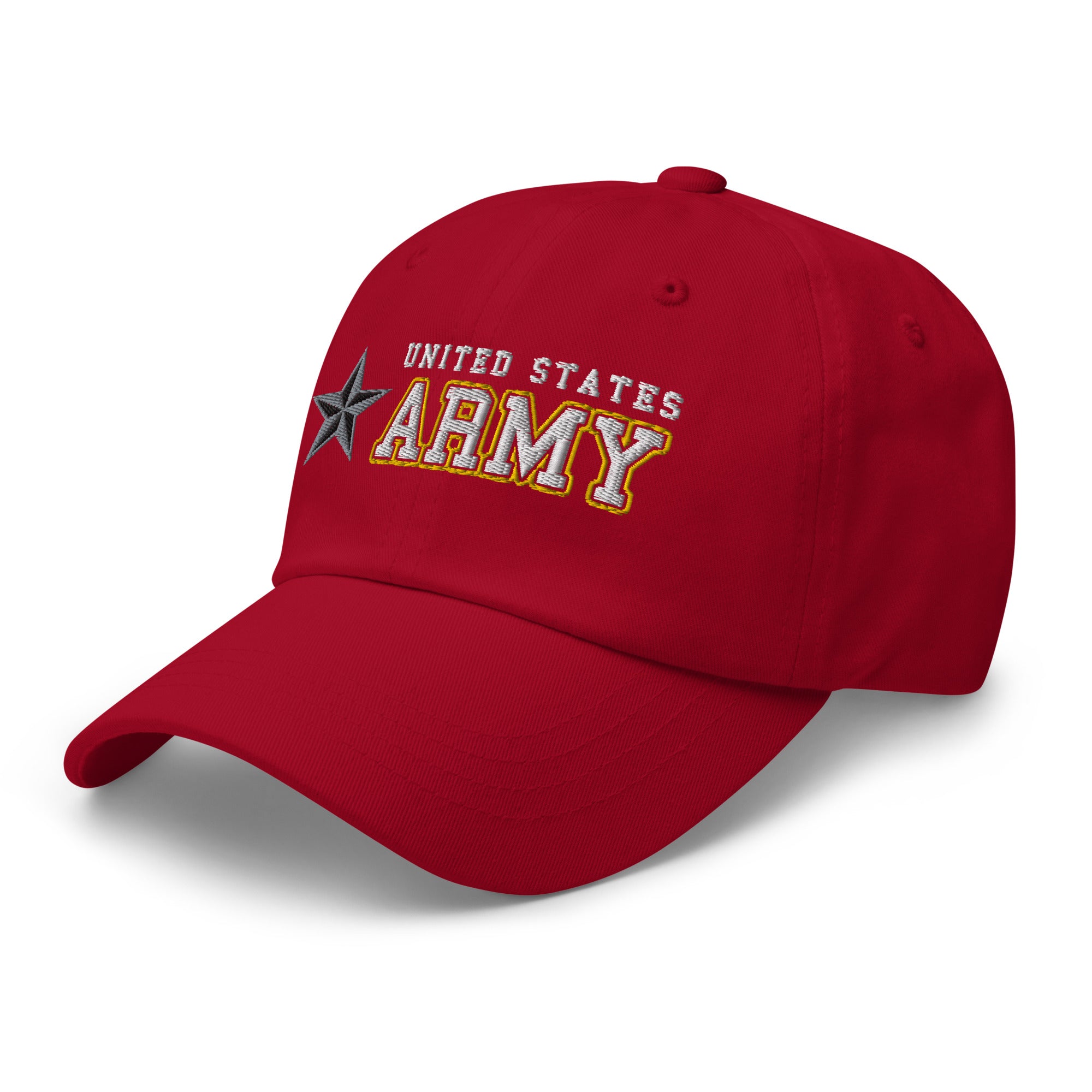 US Army O-7 Brigadier General O7 BG General Officer Ranks/Insignia Embroidered Dad Hat