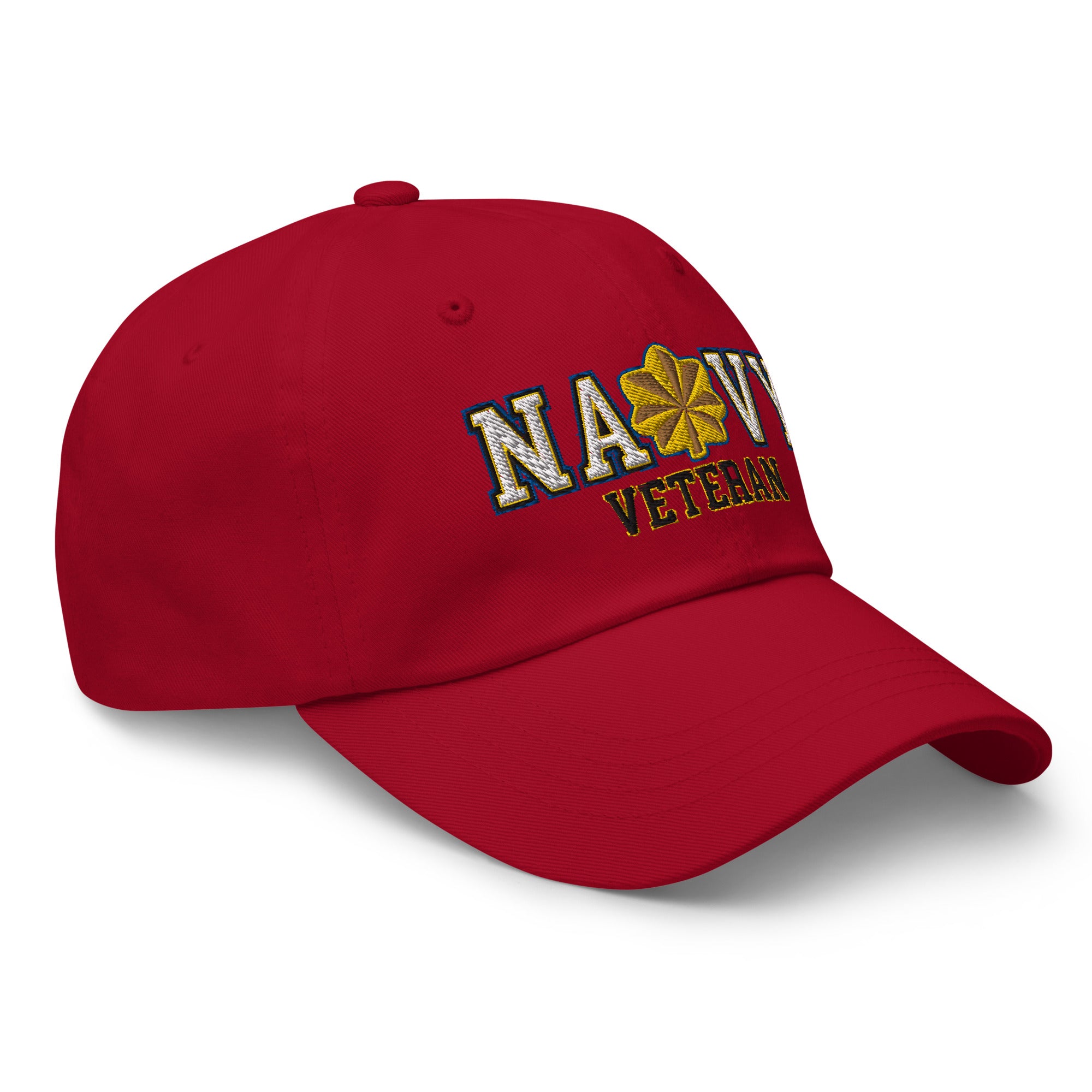 US Navy O-4 Lieutenant Commander O4 LCDR Junior Officer Veteran Embroidered Dad Hat