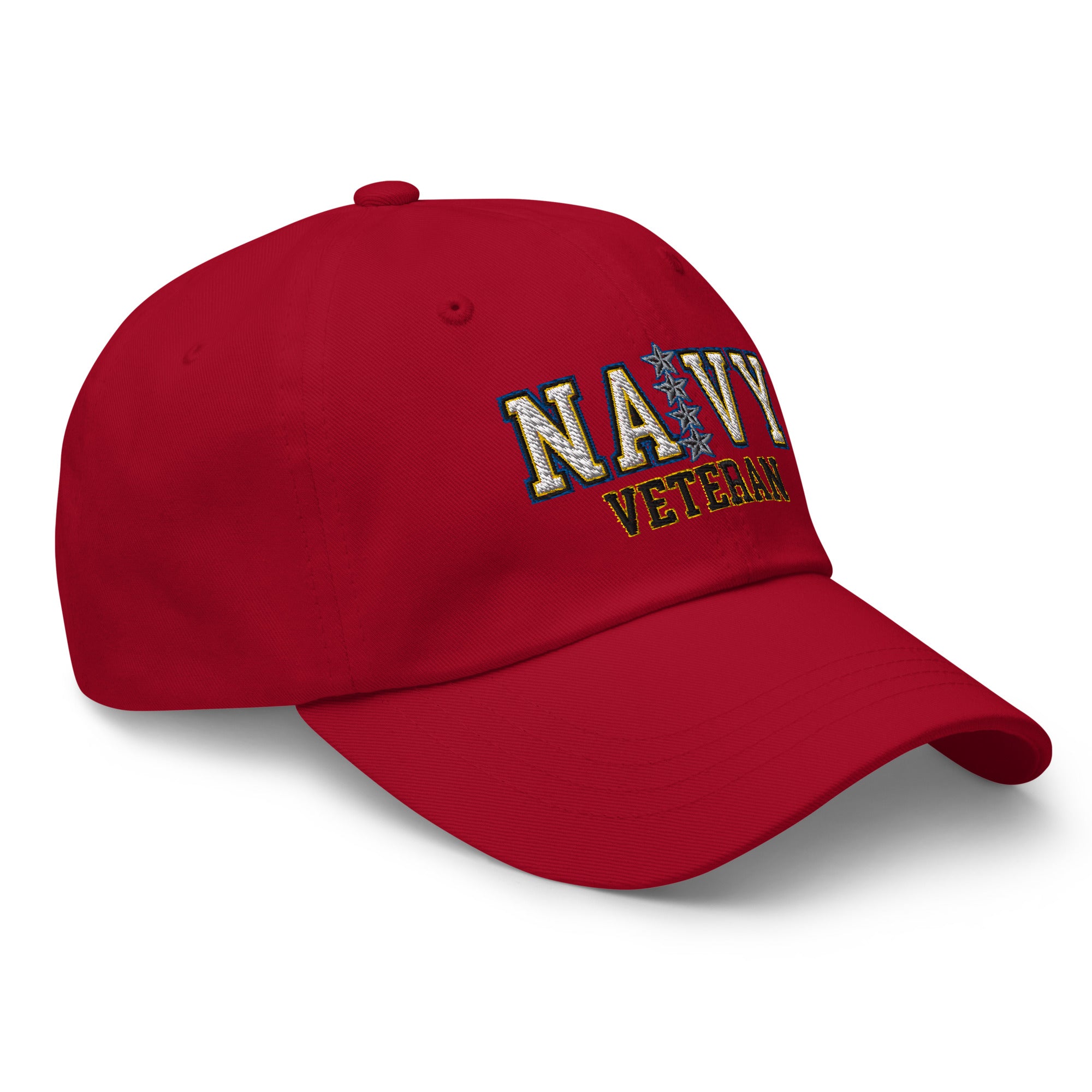 US Navy O-10 Admiral O10 ADM Flag Officer Veteran Embroidered Dad Hat
