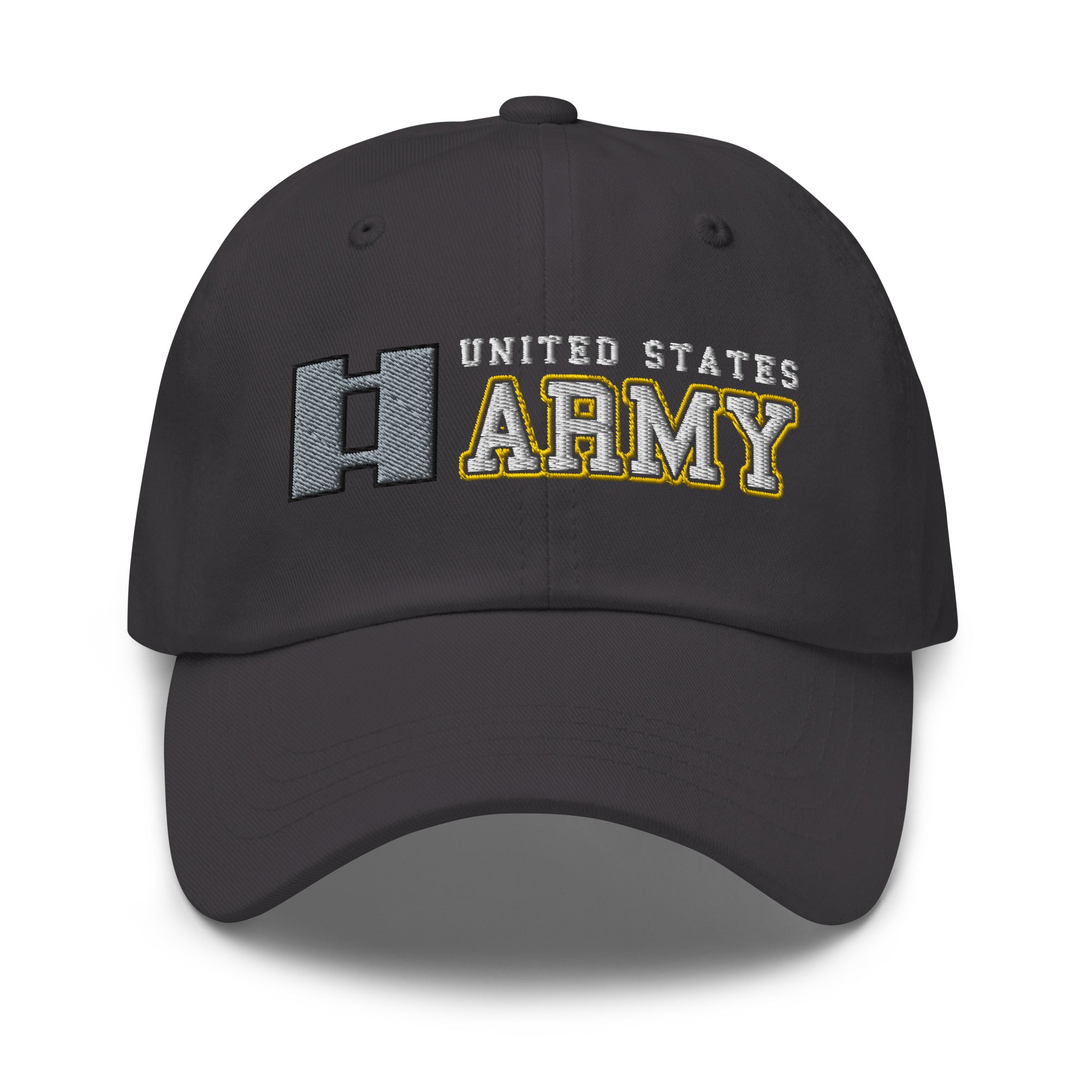 US Army O-3 Captain O3 CPT Commissioned Officer Ranks/Insignia Embroidered Dad Hat