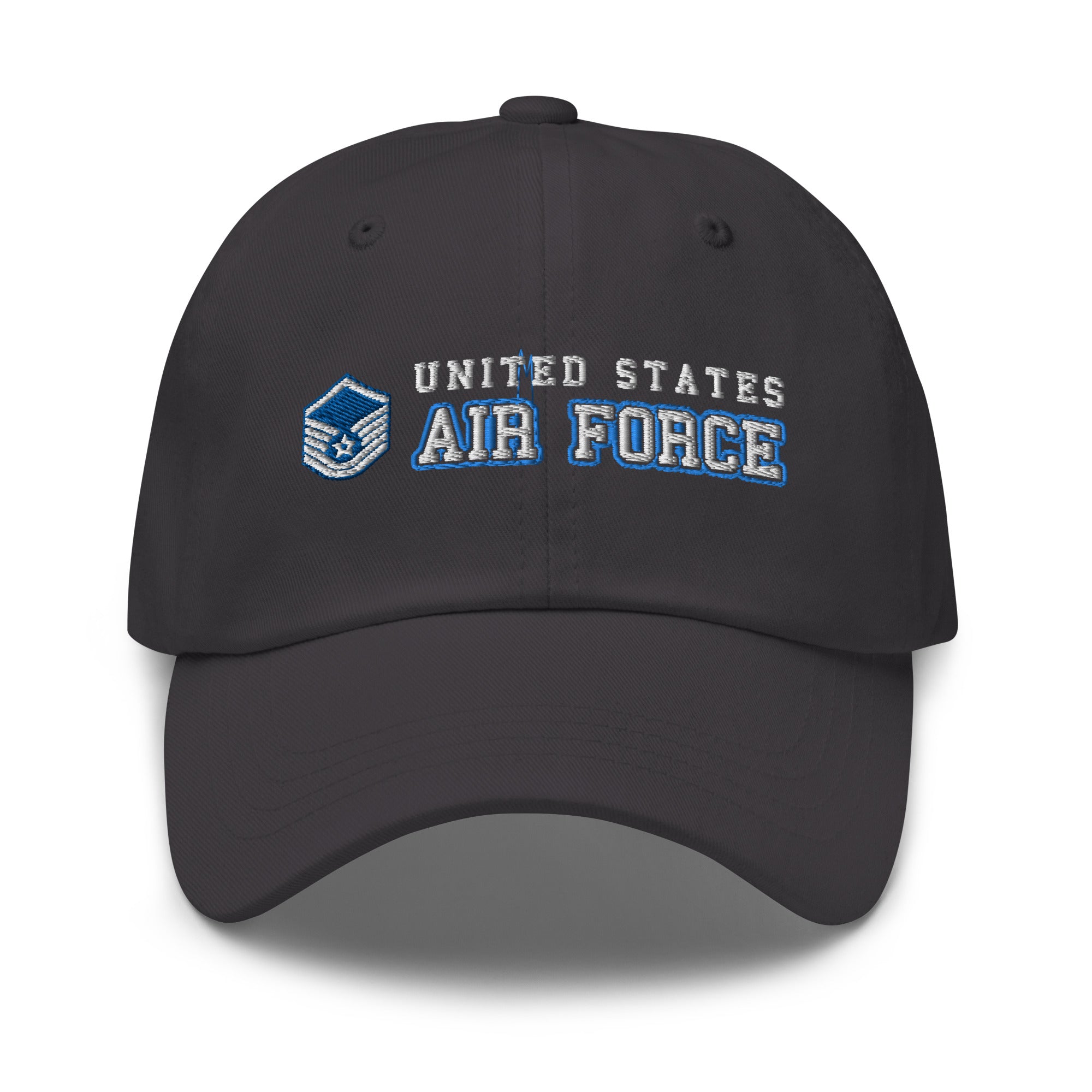 US Air Force E-7 Master Sergeant MSgt Ranks/Insignia Embroidered Dad Hat