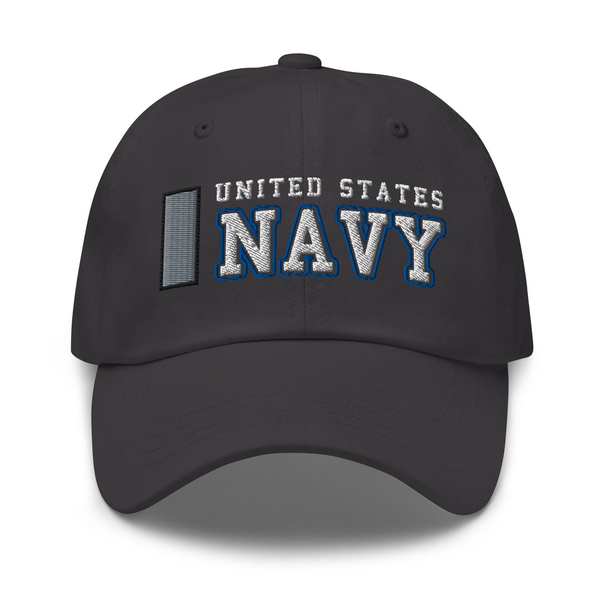 US Navy O-2 Lieutenant Junior Grade O2 LTJG Junior Officer Ranks/Insignia Embroidered Dad Hat