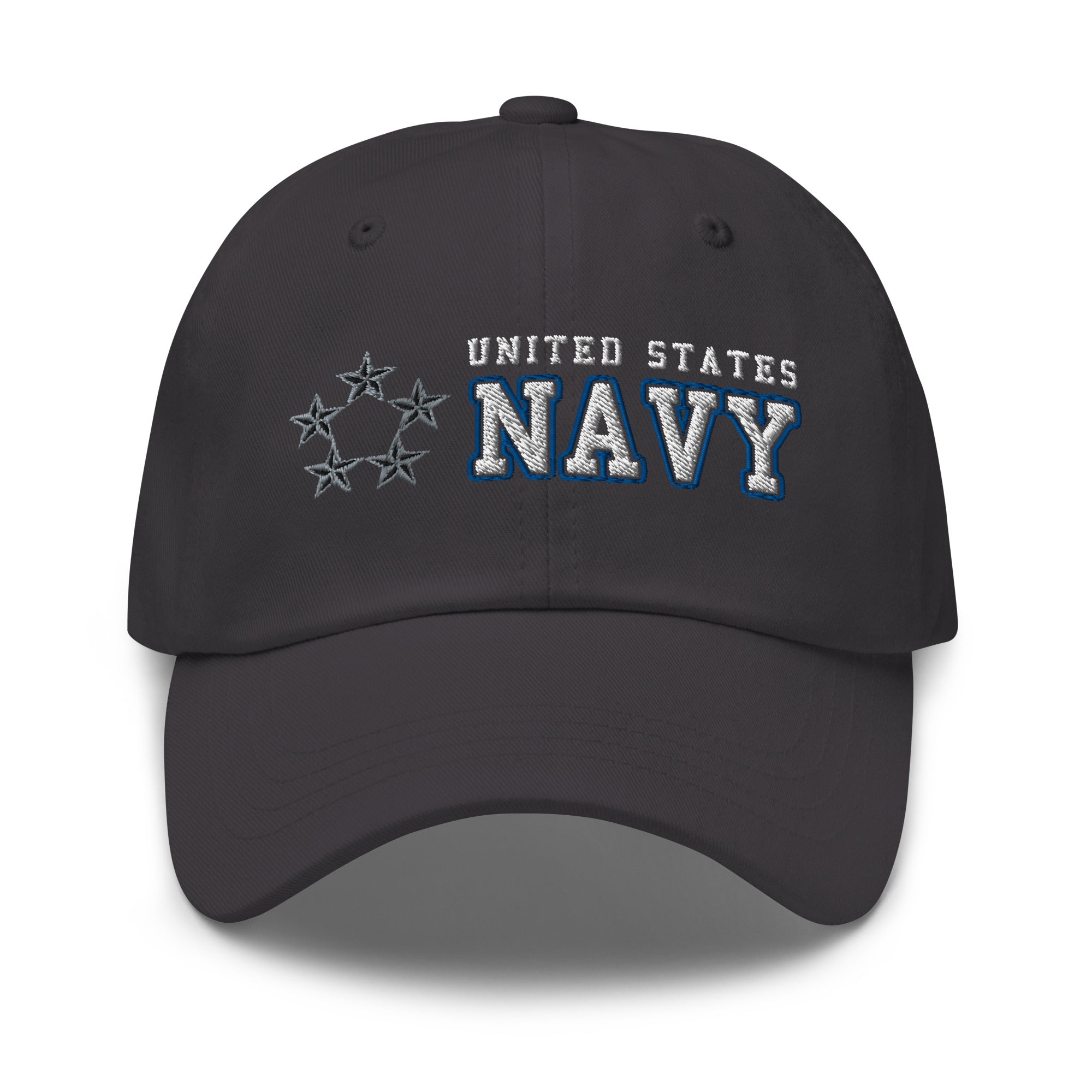 US Navy O-11 Fleet Admiral O11 FADM Flag Officer Ranks/Insignia Embroidered Dad Hat