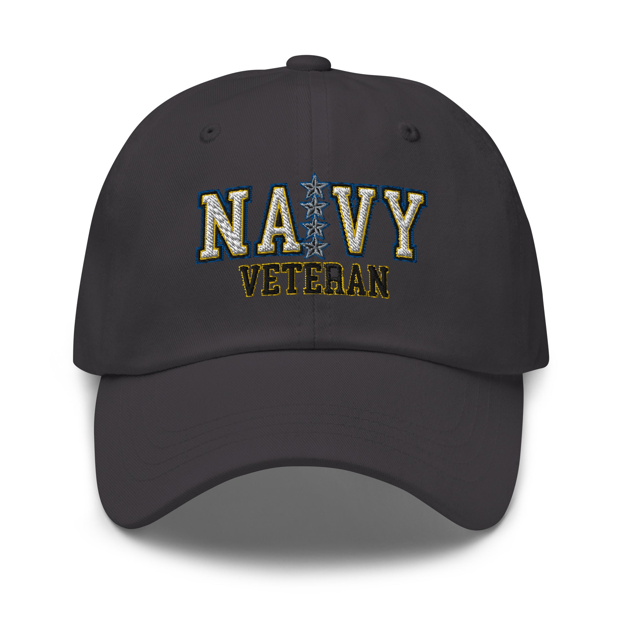 US Navy O-10 Admiral O10 ADM Flag Officer Veteran Embroidered Dad Hat