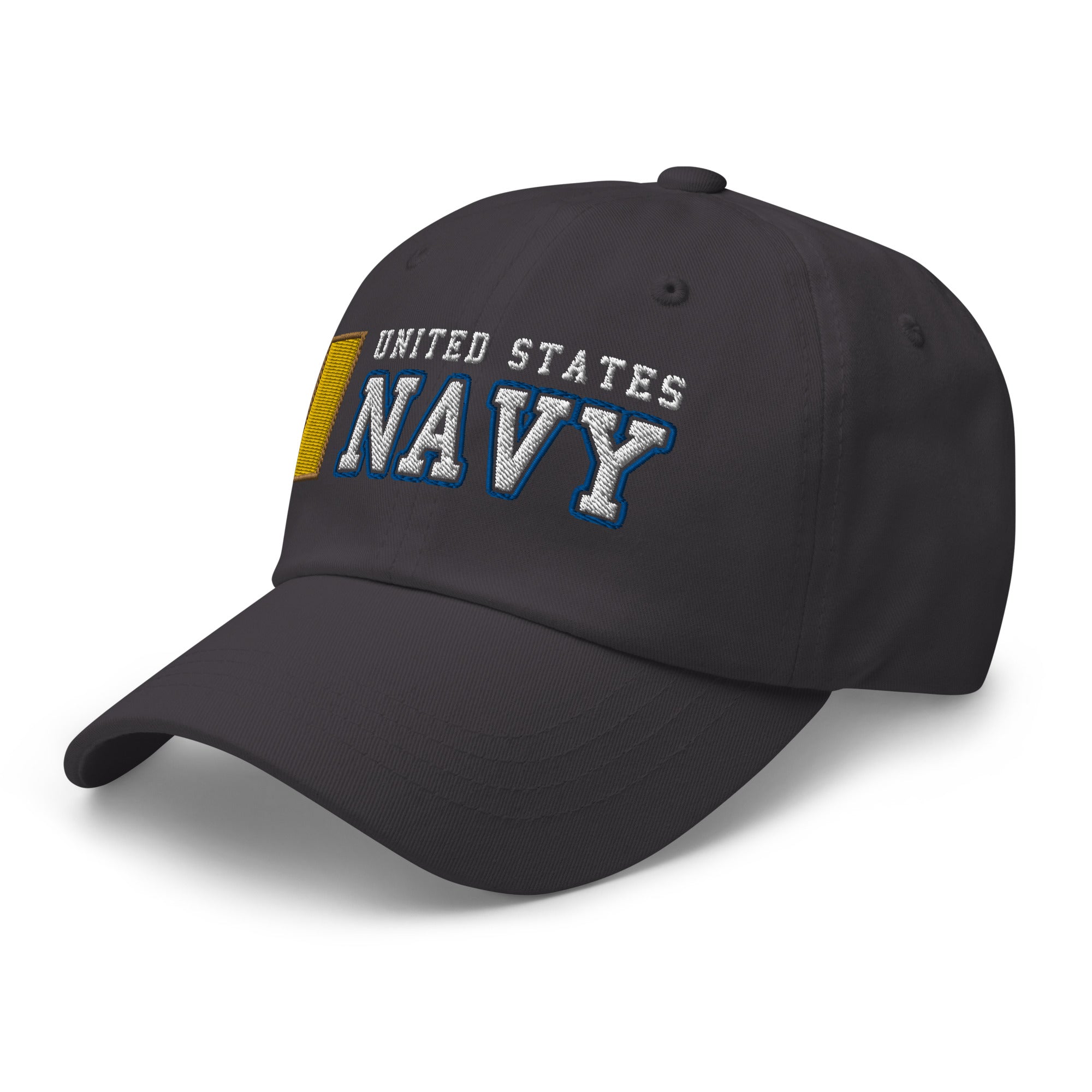 US Navy O-1 Ensign O1 ENS Junior Officer Ranks/Insignia Embroidered Dad Hat