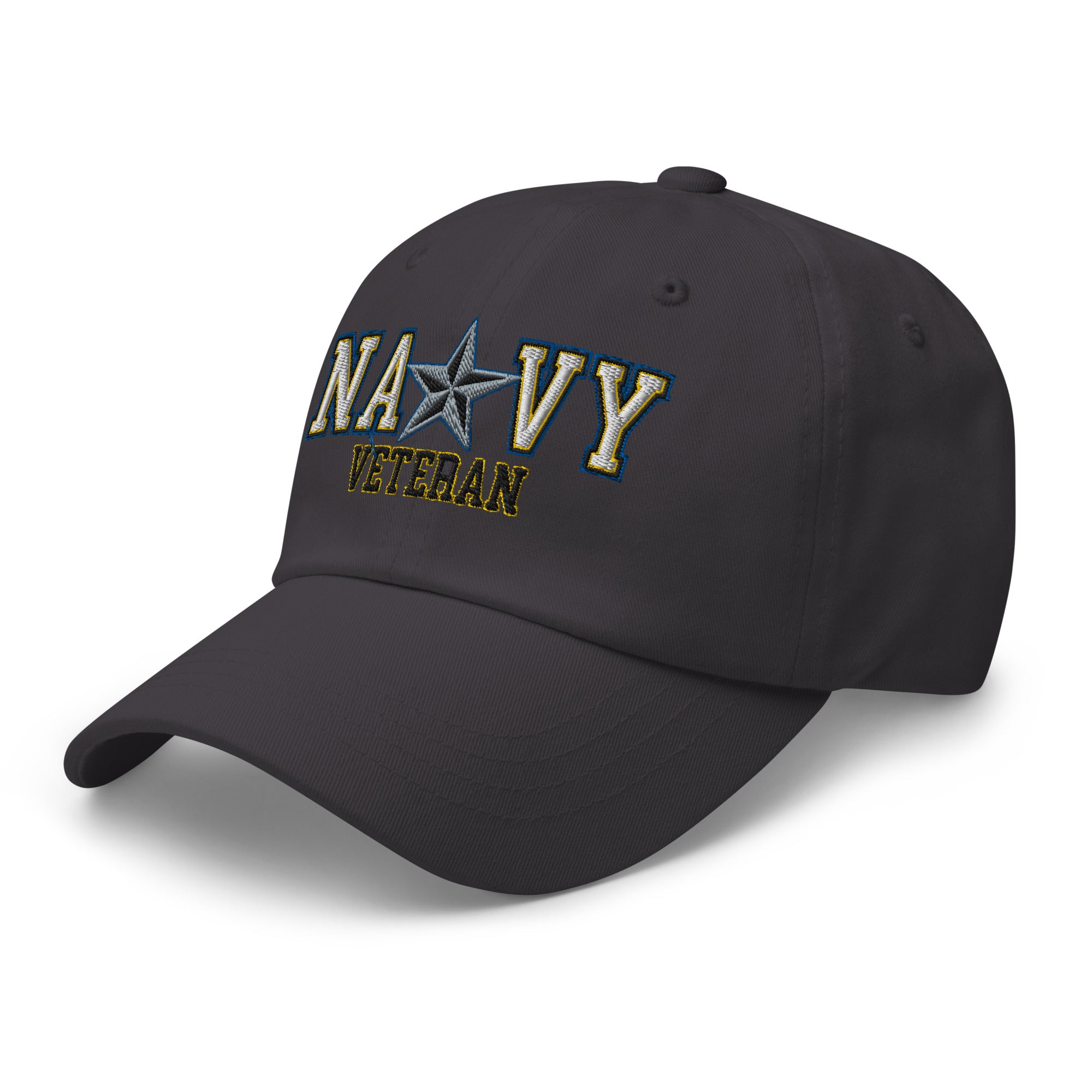 US Navy O-7 Rear Admiral Lower Half O7 RDML Flag Officer Veteran Embroidered Dad Hat