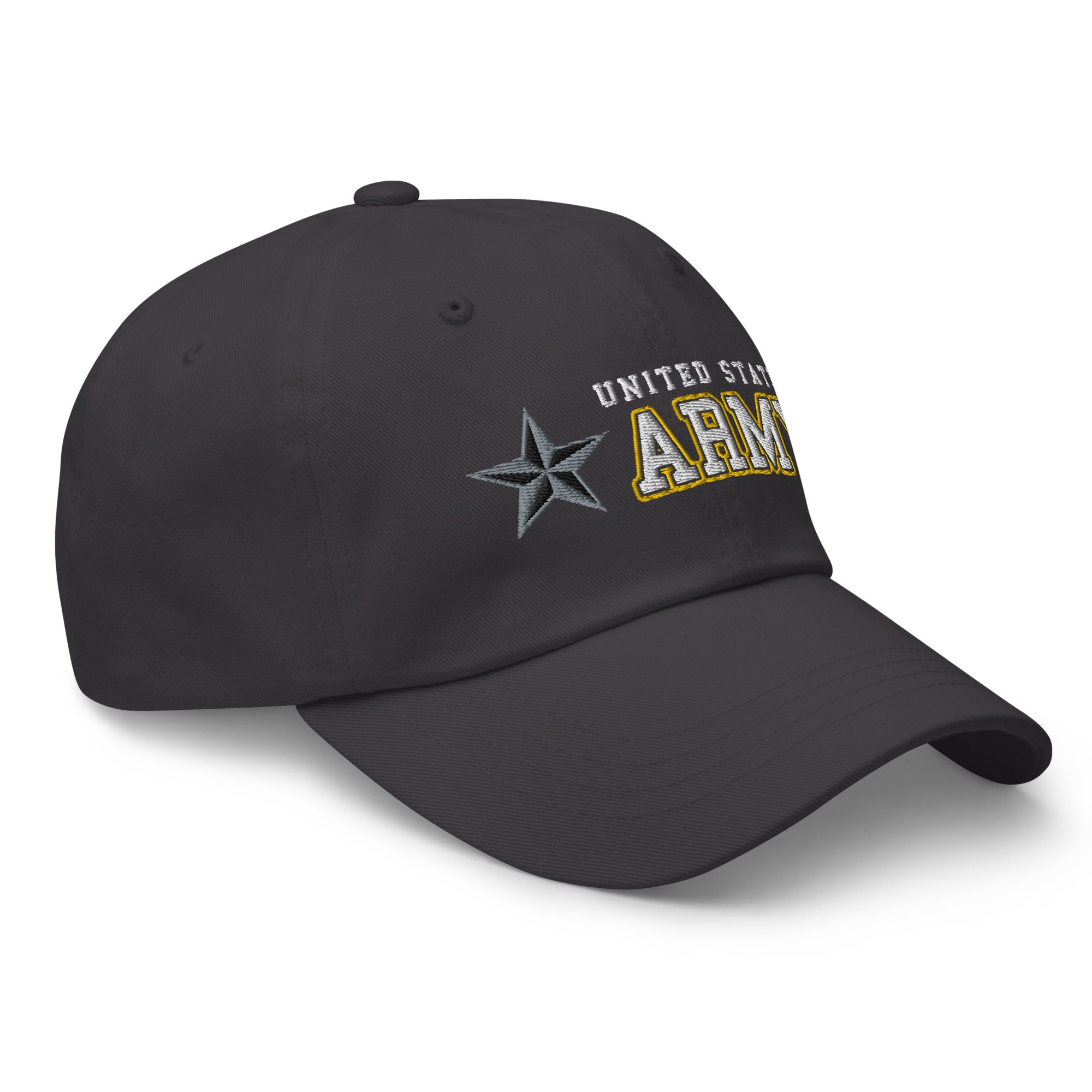 US Army O-7 Brigadier General O7 BG General Officer Ranks/Insignia Embroidered Dad Hat