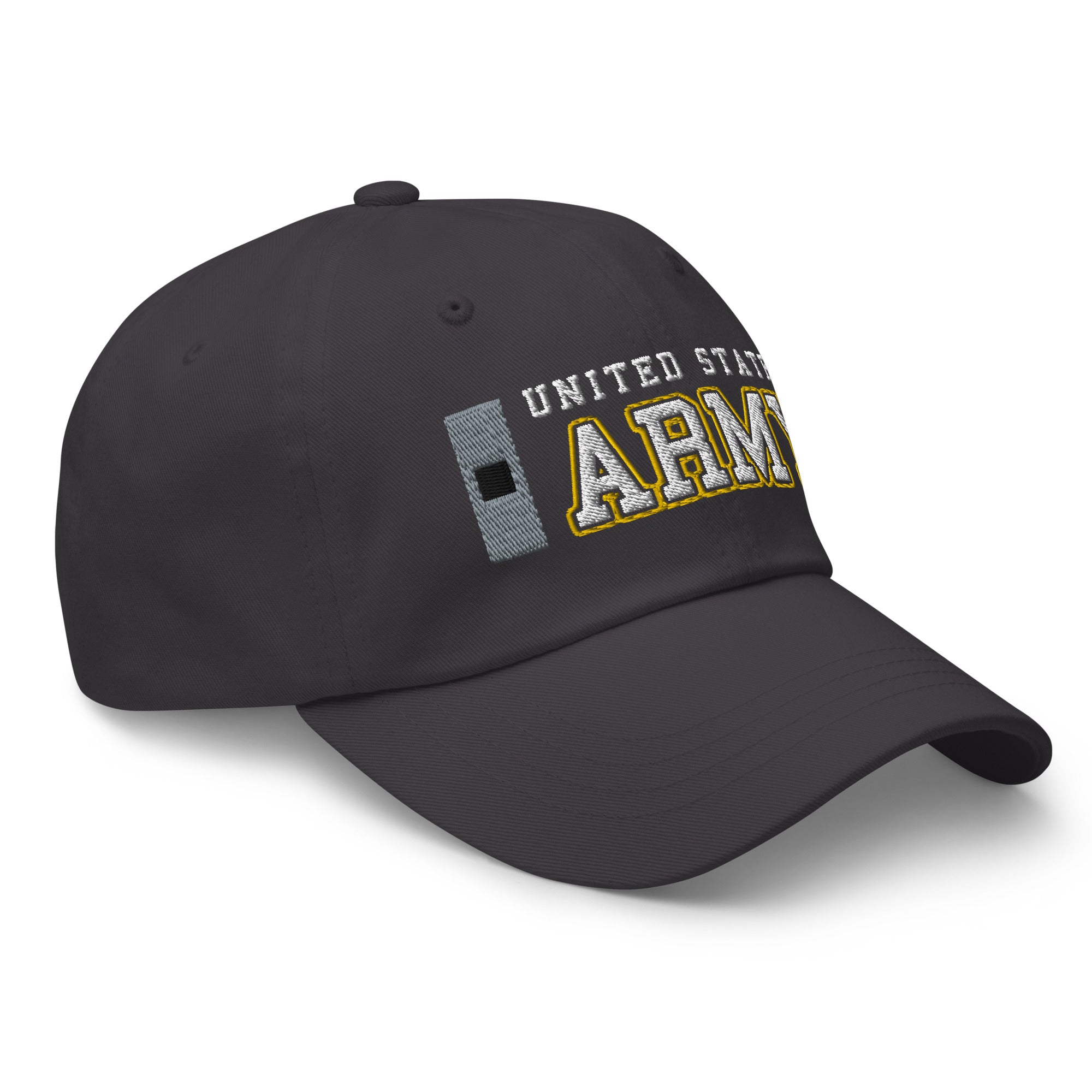 US Army W-1 Warrant Officer 1 W1 WO1 Ranks/Insignia Embroidered Dad Hat