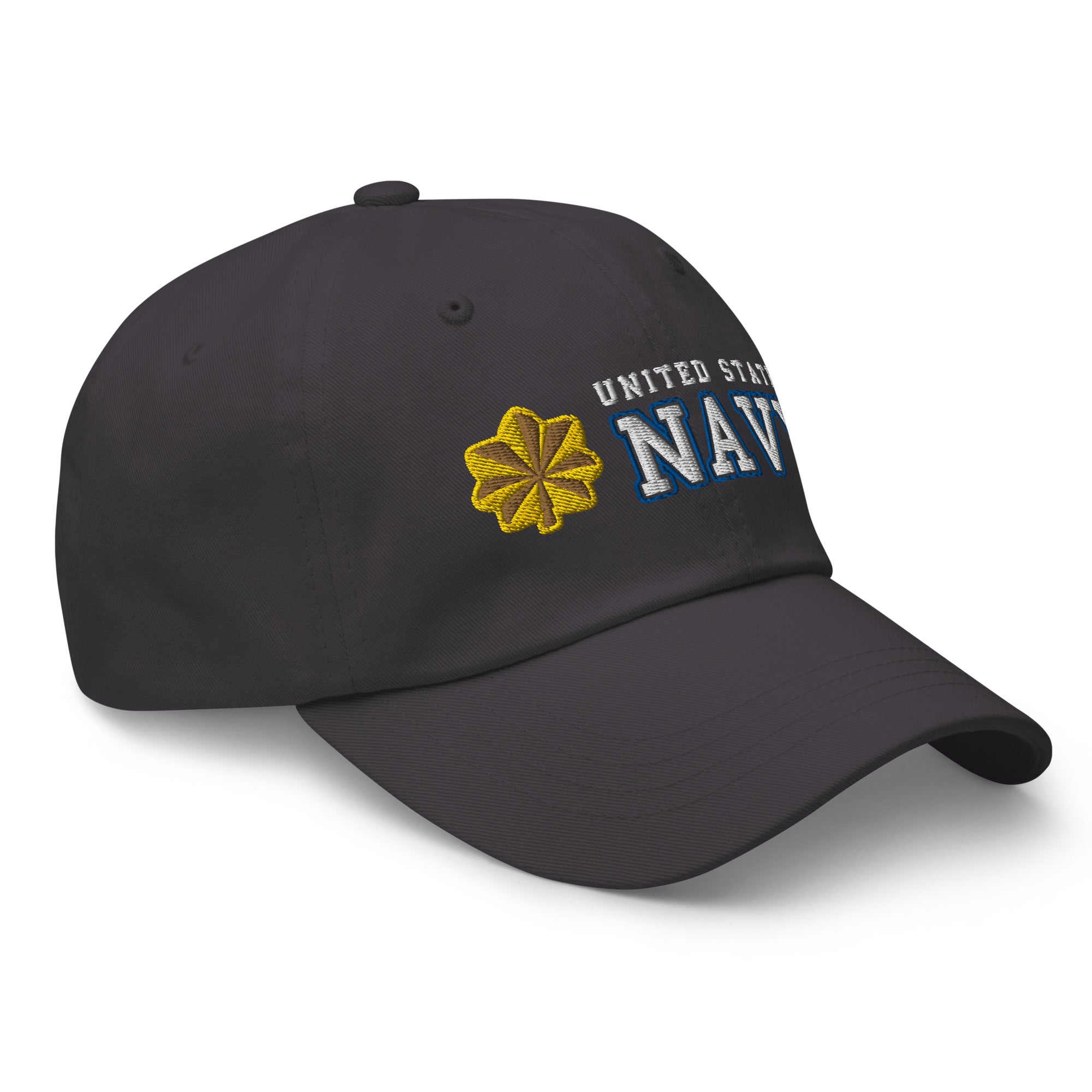 US Navy O-4 Lieutenant Commander O4 LCDR Junior Officer Ranks/Insignia Embroidered Dad Hat