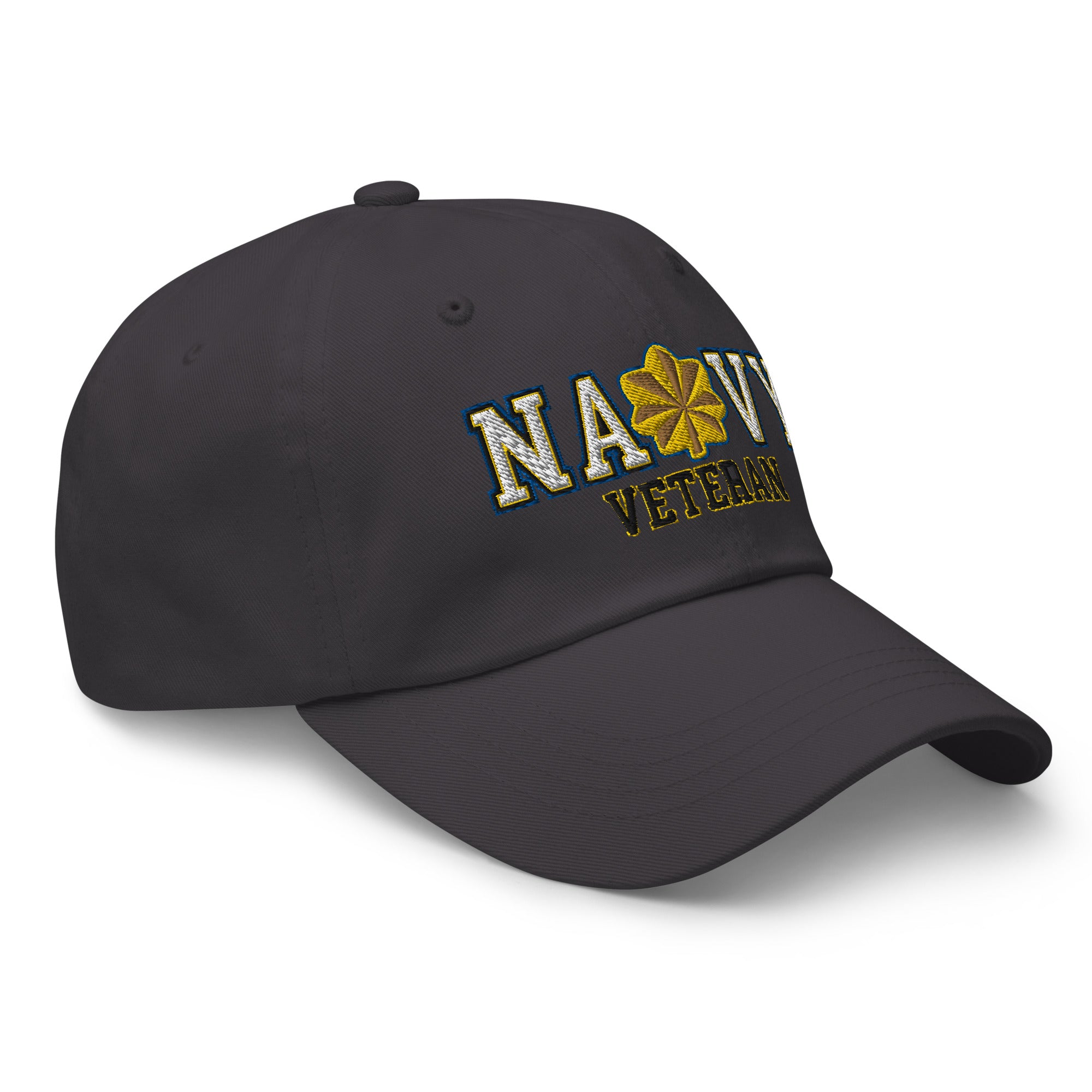 US Navy O-4 Lieutenant Commander O4 LCDR Junior Officer Veteran Embroidered Dad Hat