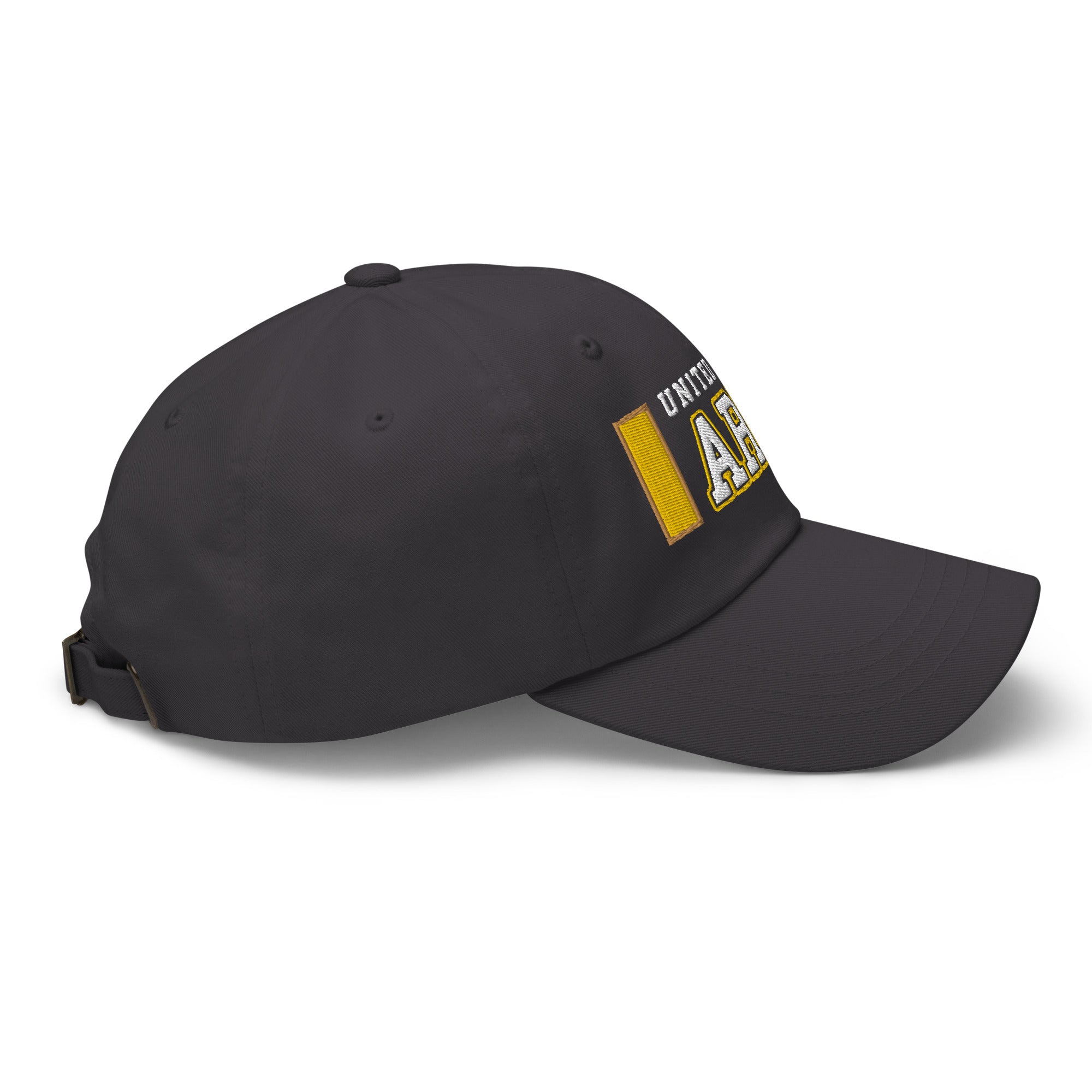 US Army O-1 Second Lieutenant O1 2LT Commissioned Officer Ranks/Insignia Embroidered Dad Hat