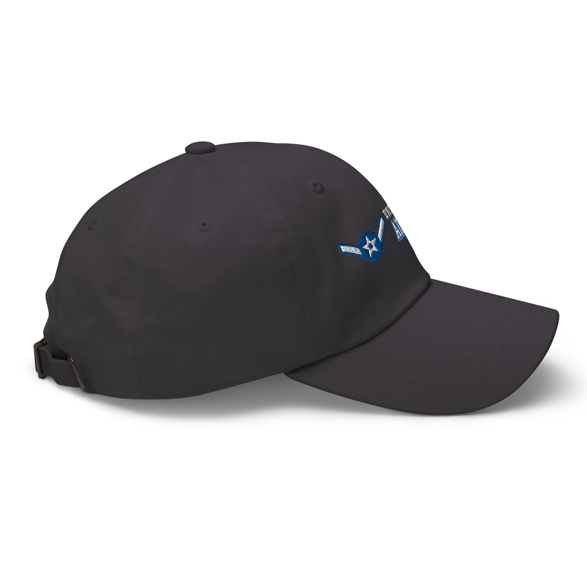 US Air Force E-2 Airman Amn Ranks/Insignia Embroidered Dad Hat