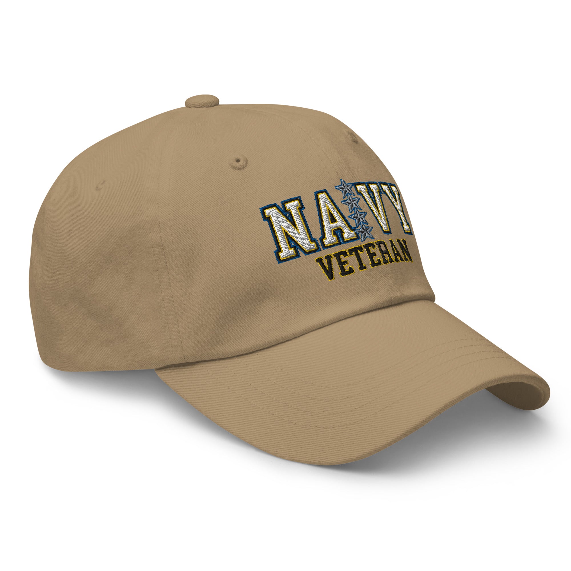 US Navy O-10 Admiral O10 ADM Flag Officer Veteran Embroidered Dad Hat