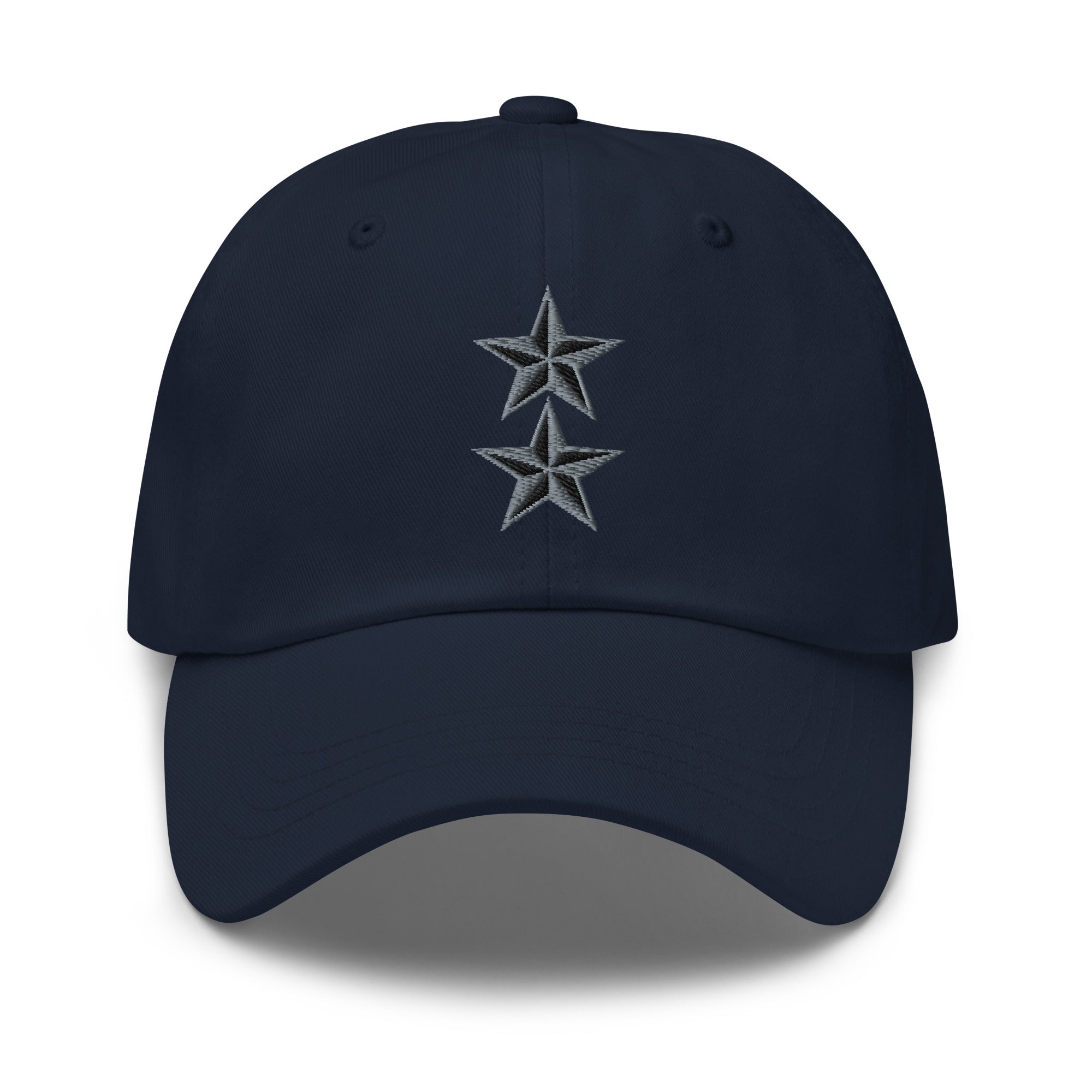 US Military O-8 Major General O8 MG General Officer Insignia Embroidered Dad Hat