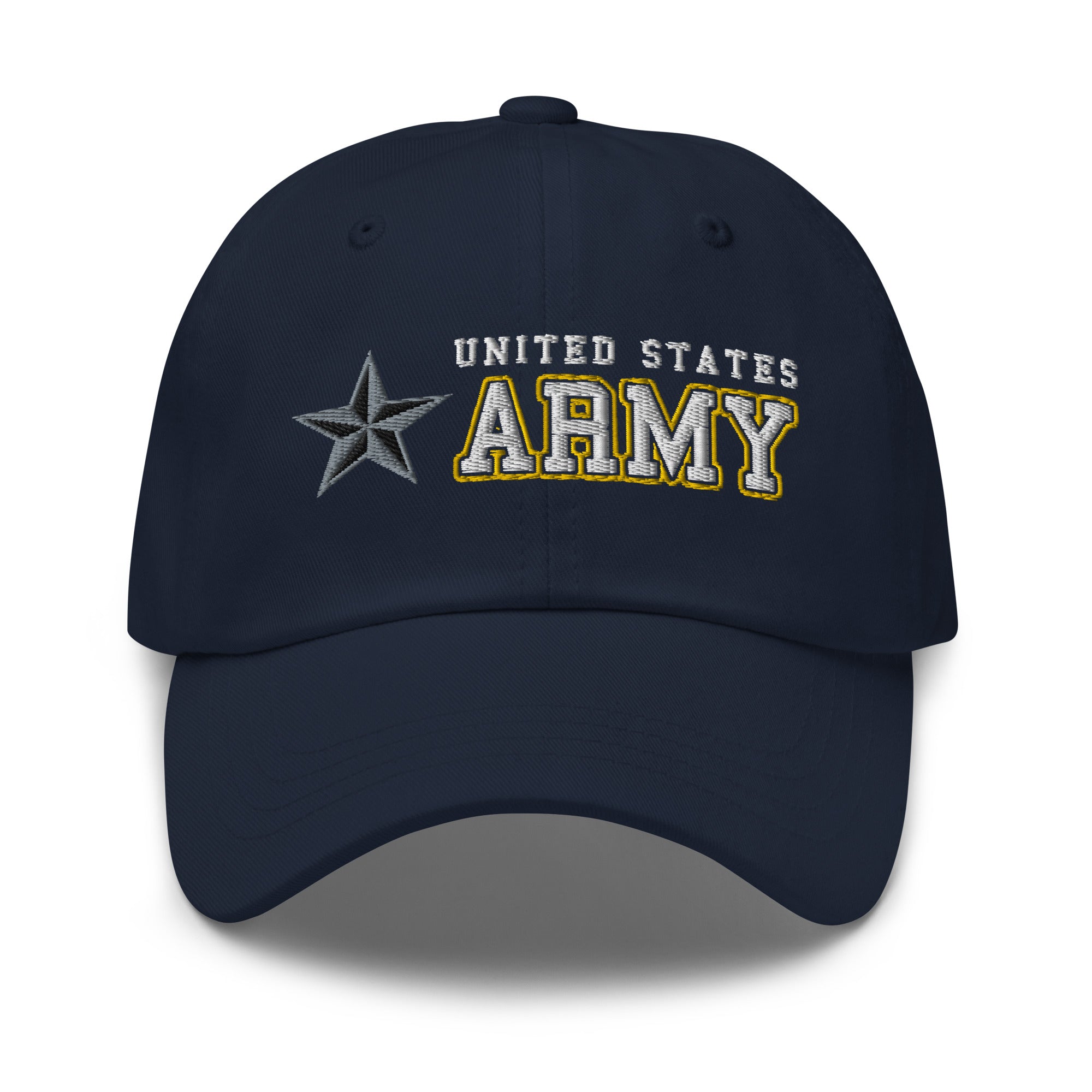US Army O-7 Brigadier General O7 BG General Officer Ranks/Insignia Embroidered Dad Hat