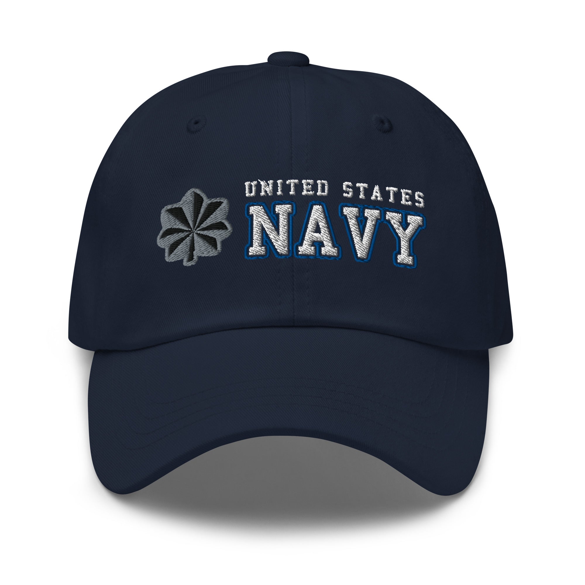 US Navy O-5 Commander O5 CDR Senior Officer Ranks/Insignia Embroidered Dad Hat