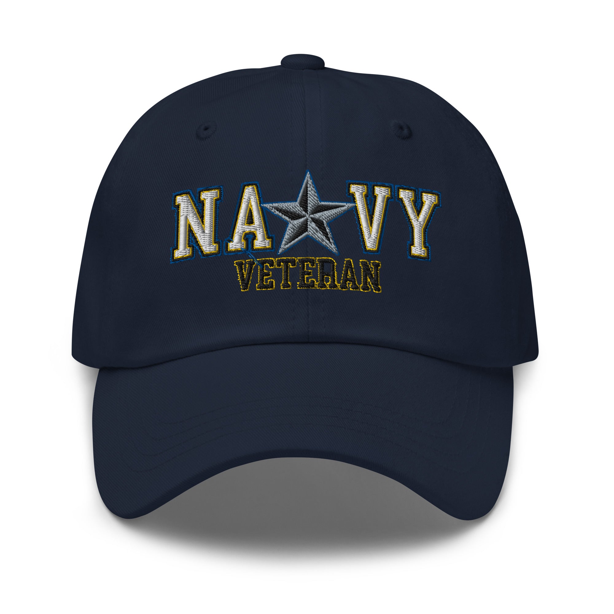 US Navy O-7 Rear Admiral Lower Half O7 RDML Flag Officer Veteran Embroidered Dad Hat