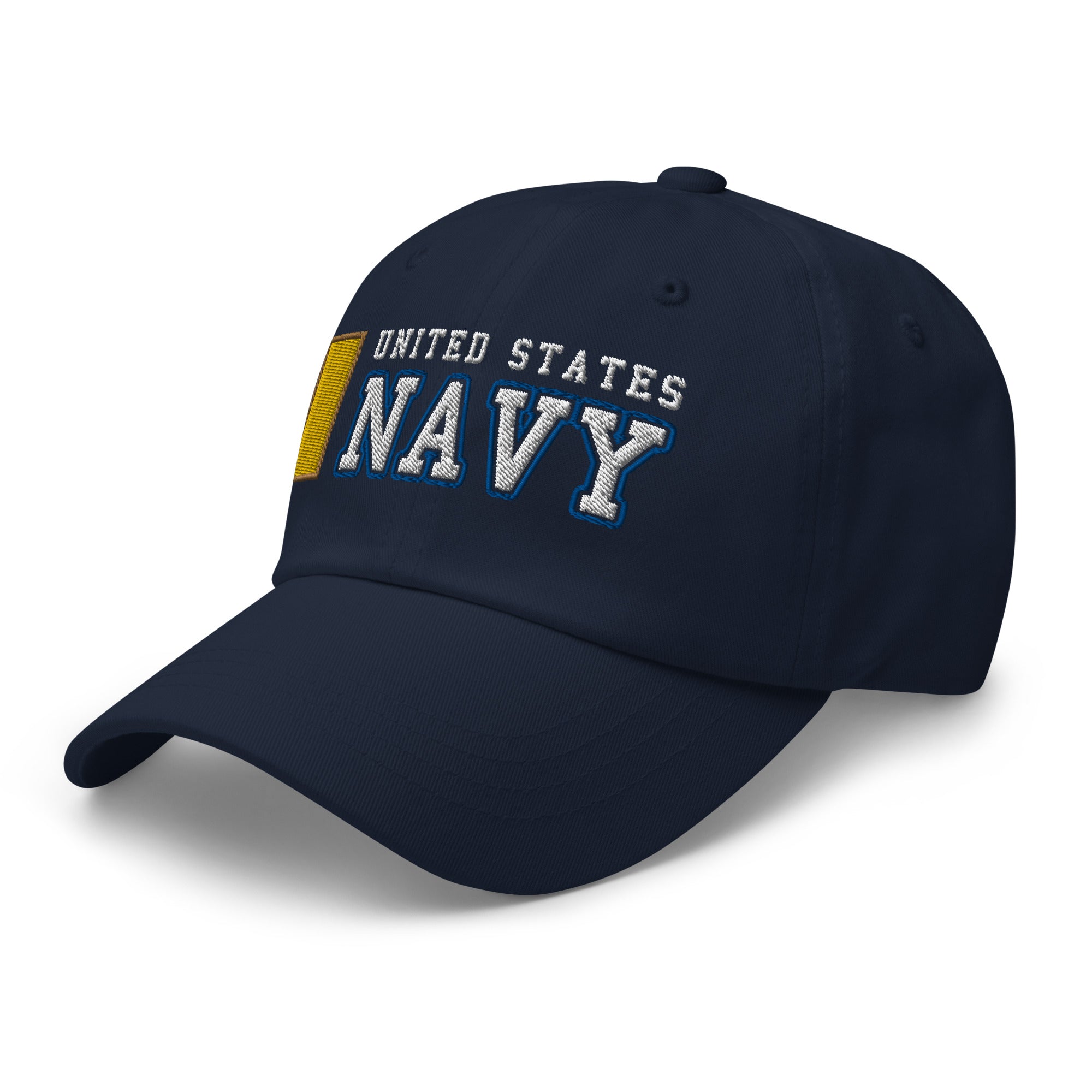 US Navy O-1 Ensign O1 ENS Junior Officer Ranks/Insignia Embroidered Dad Hat