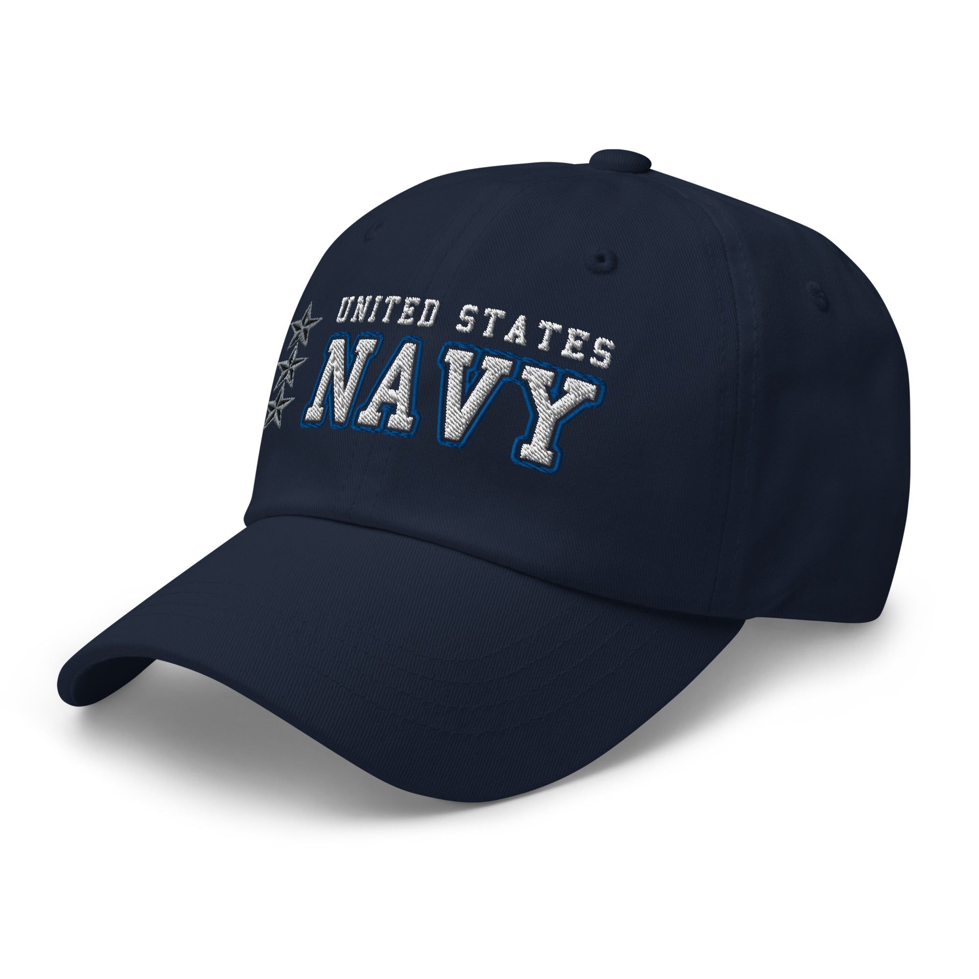 US Navy O-9 Vice Admiral O9 VADM Flag Officer Ranks/Insignia Embroidered Dad Hat