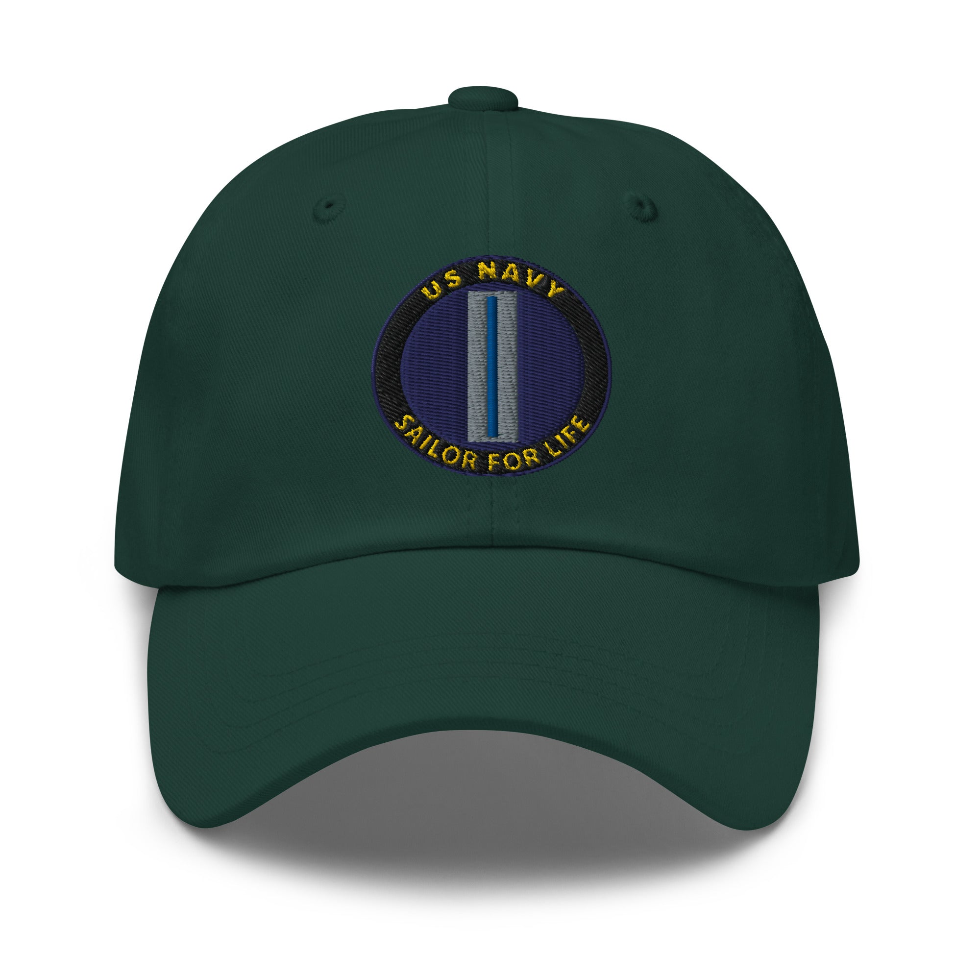 US Navy W-5 Chief Warrant Officer 5 W5 CW5 Sailor For Life Embroidered Dad Hat