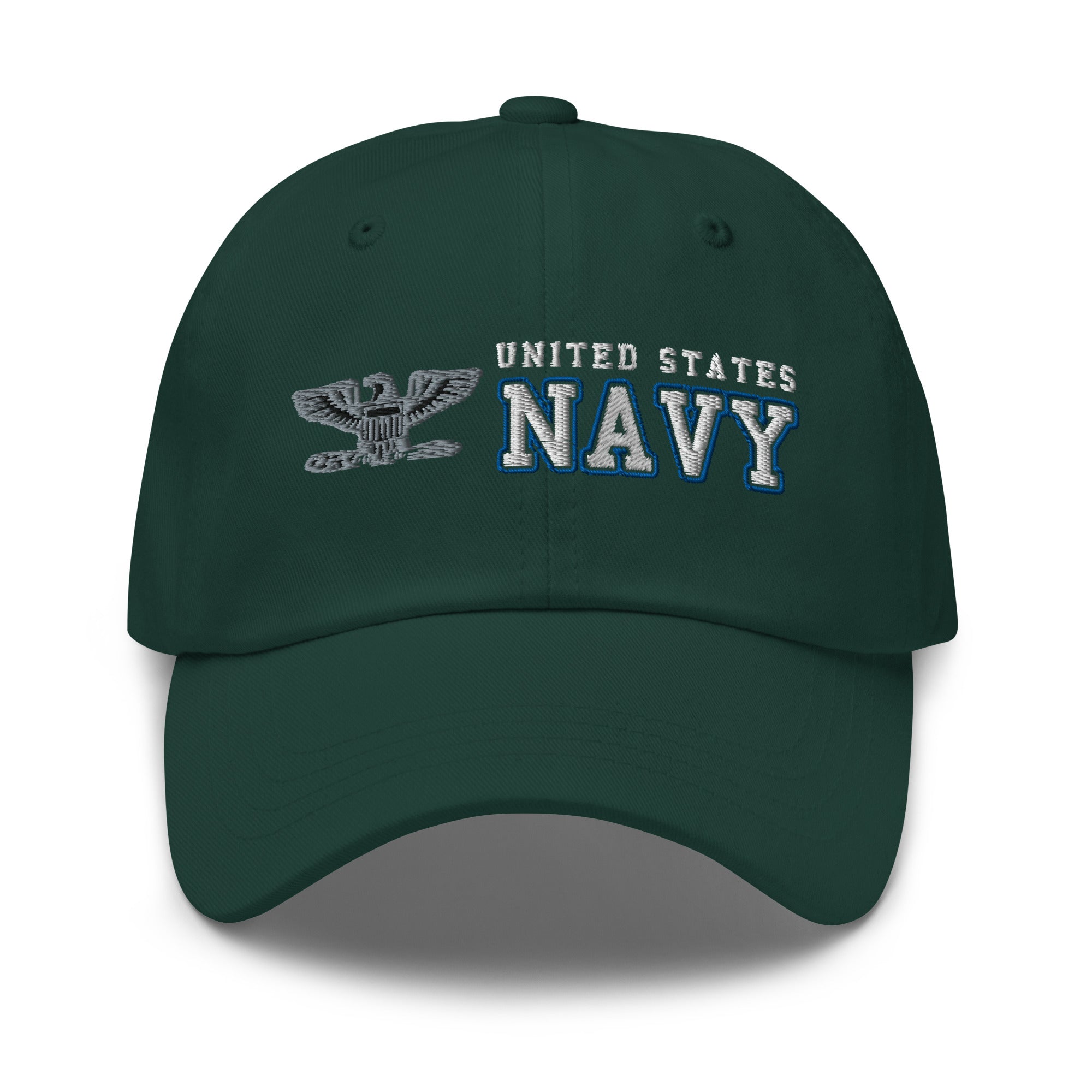 US Navy O-6 Captain O6 CAPT Senior Officer Ranks/Insignia Embroidered Dad Hat