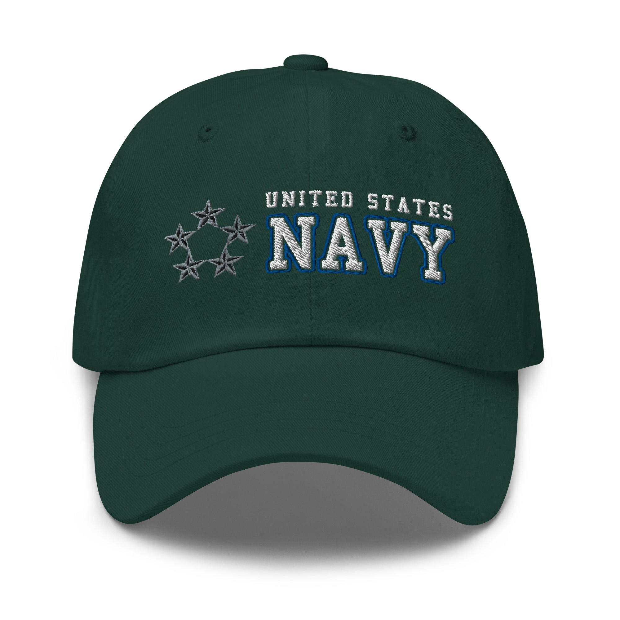 US Navy O-11 Fleet Admiral O11 FADM Flag Officer Ranks/Insignia Embroidered Dad Hat