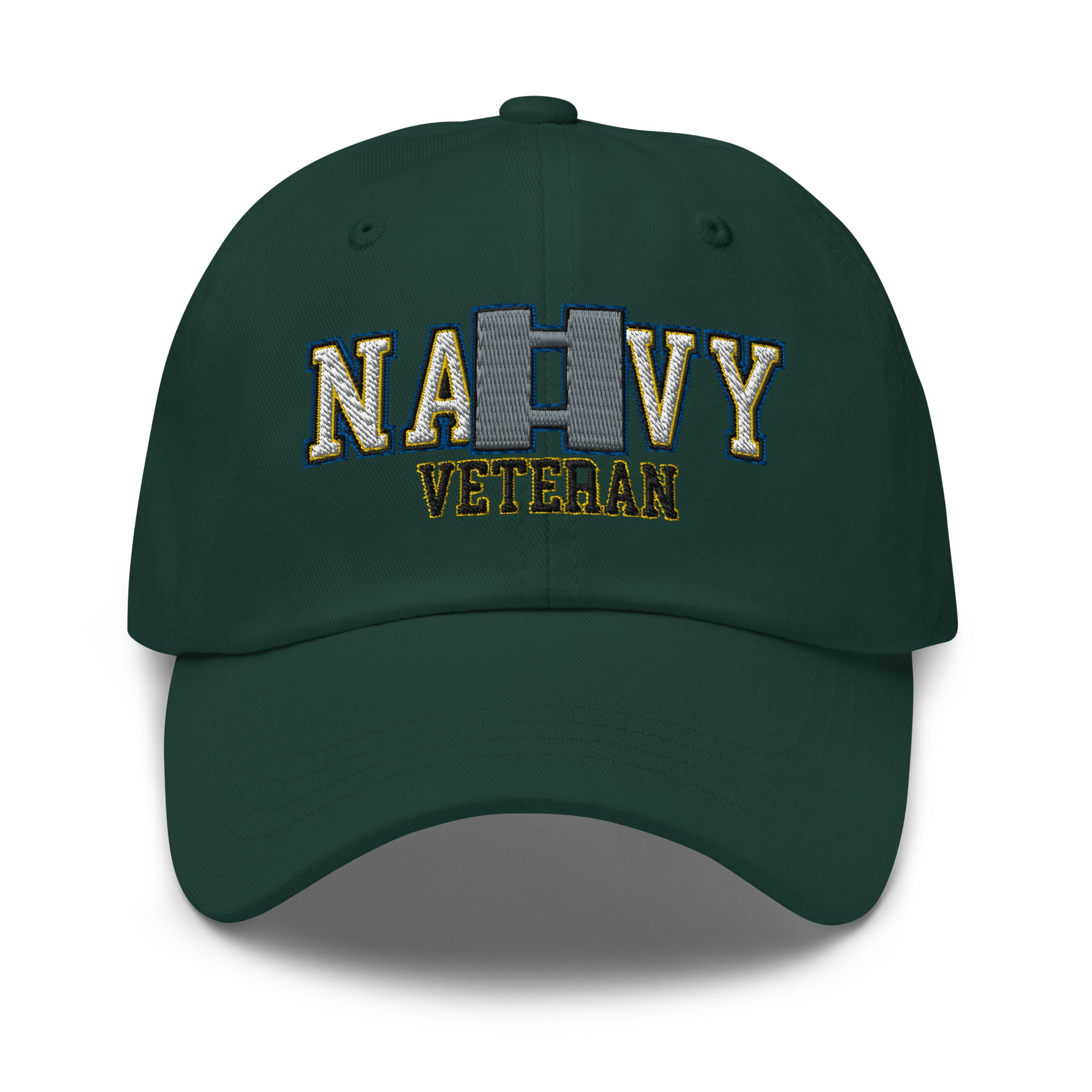 US Navy O-3 Lieutenant O3 LT Junior Officer Veteran Embroidered Dad Hat