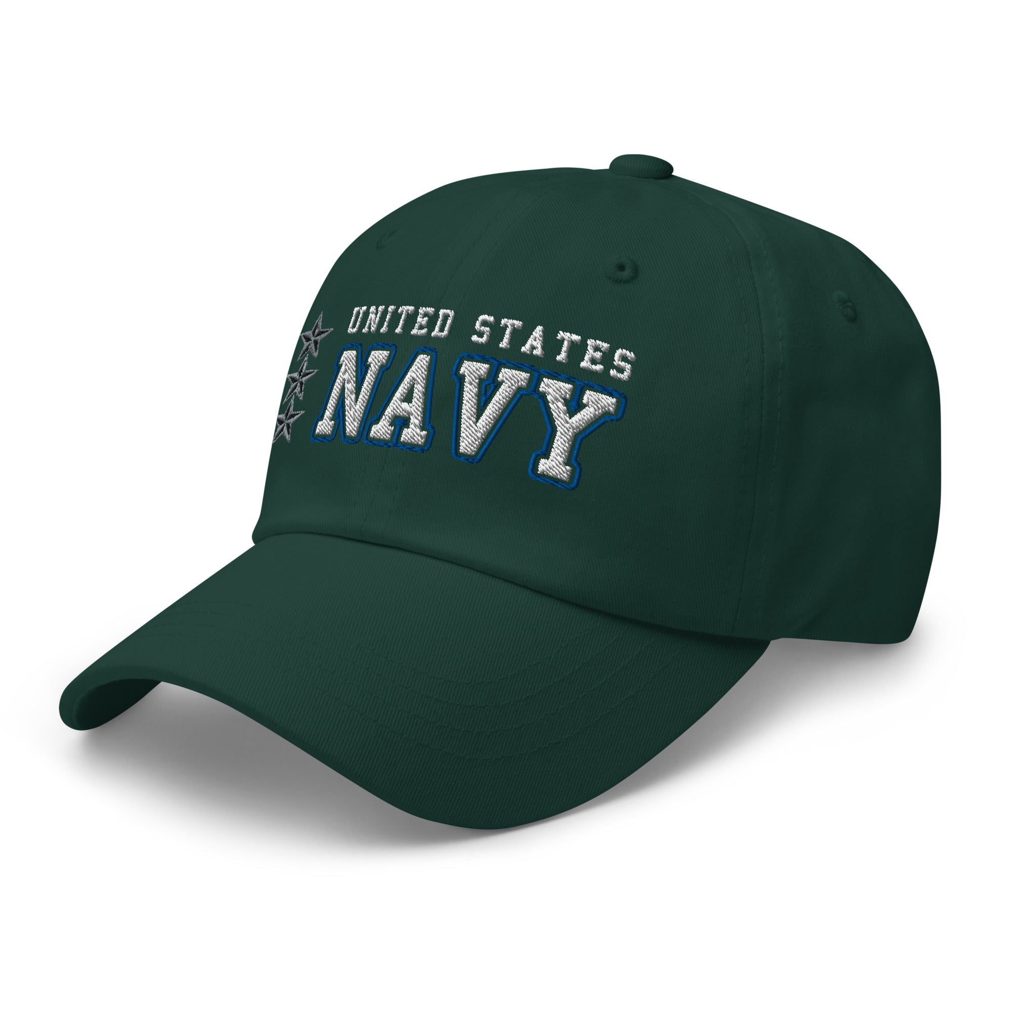 US Navy O-9 Vice Admiral O9 VADM Flag Officer Ranks/Insignia Embroidered Dad Hat