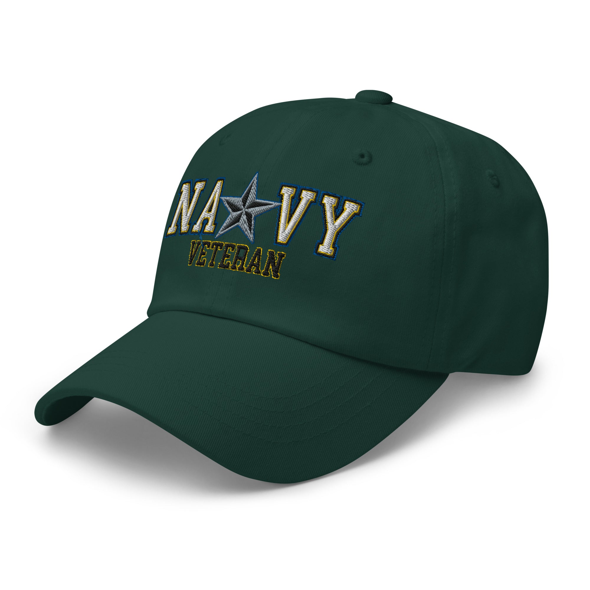 US Navy O-7 Rear Admiral Lower Half O7 RDML Flag Officer Veteran Embroidered Dad Hat
