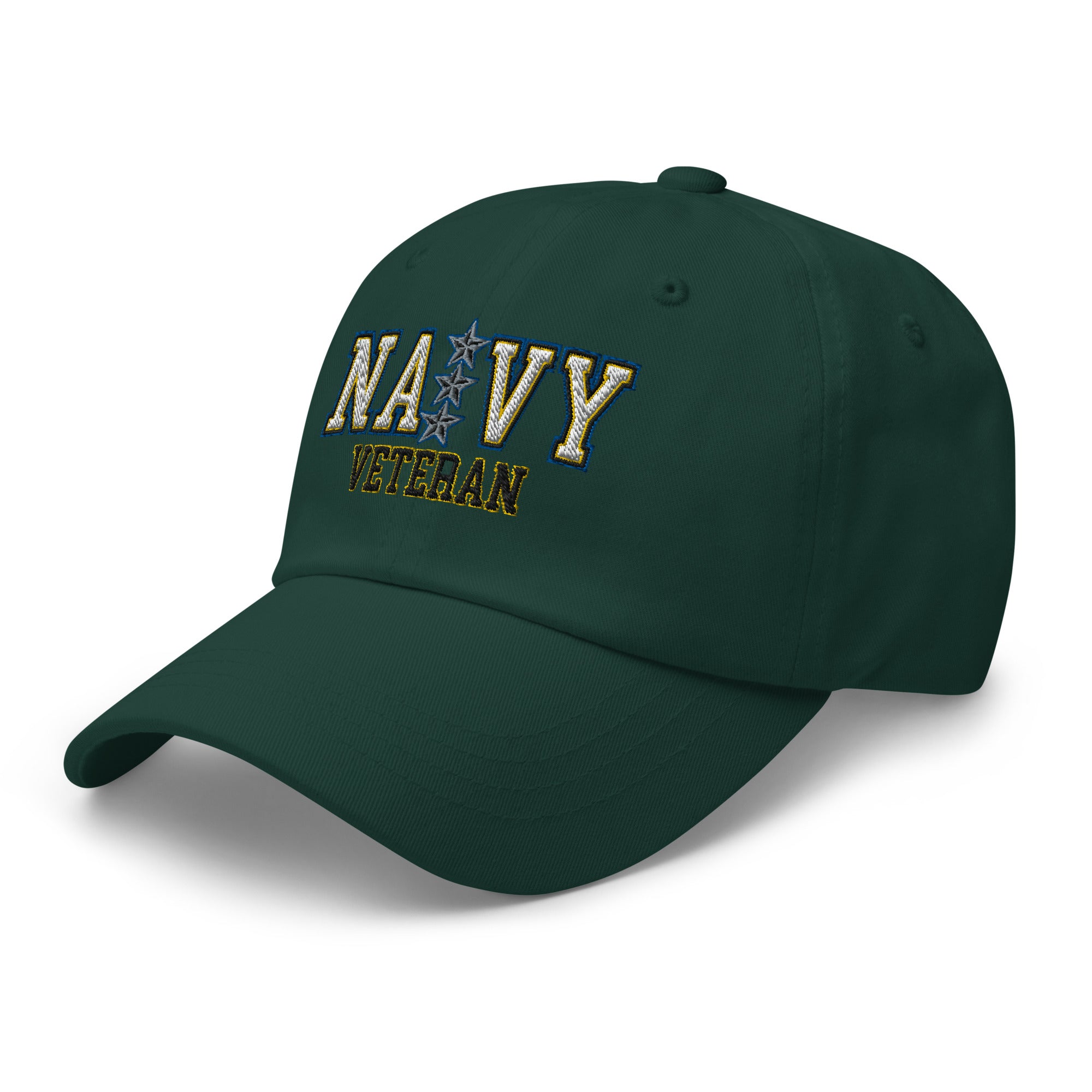 US Navy O-9 Vice Admiral O9 VADM Flag Officer Veteran Embroidered Dad Hat