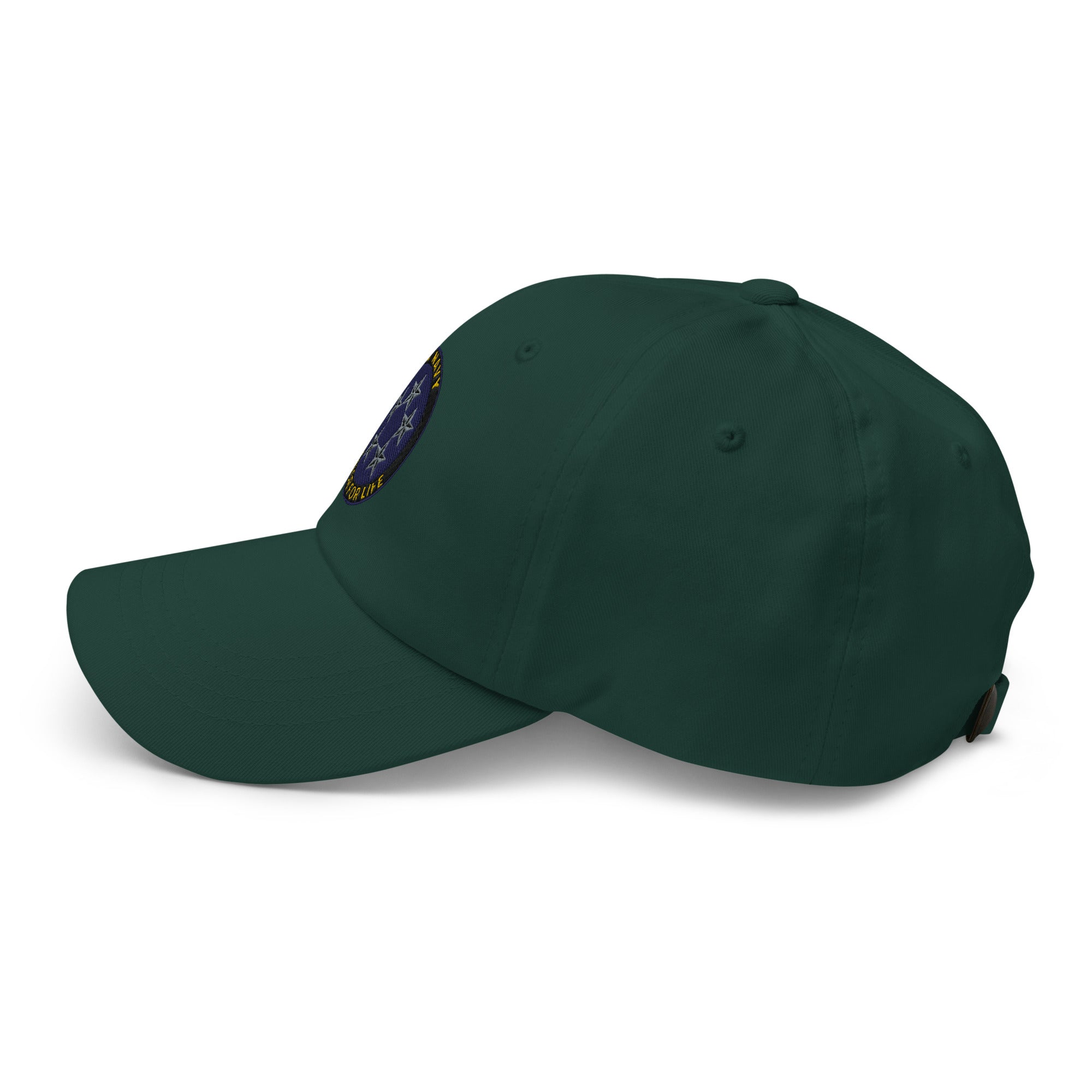 US Navy O-11 Fleet Admiral O11 FADM Flag Officer Sailor For Life Embroidered Dad Hat