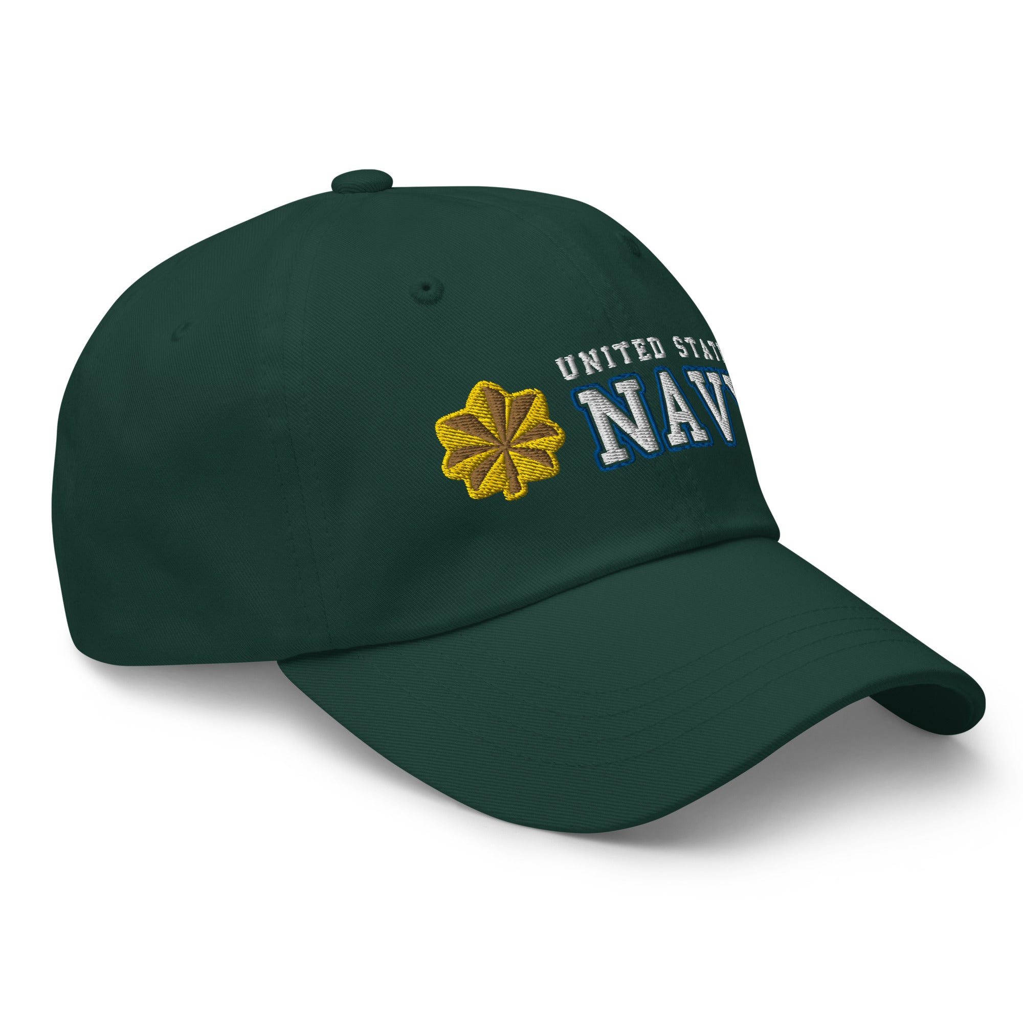 US Navy O-4 Lieutenant Commander O4 LCDR Junior Officer Ranks/Insignia Embroidered Dad Hat