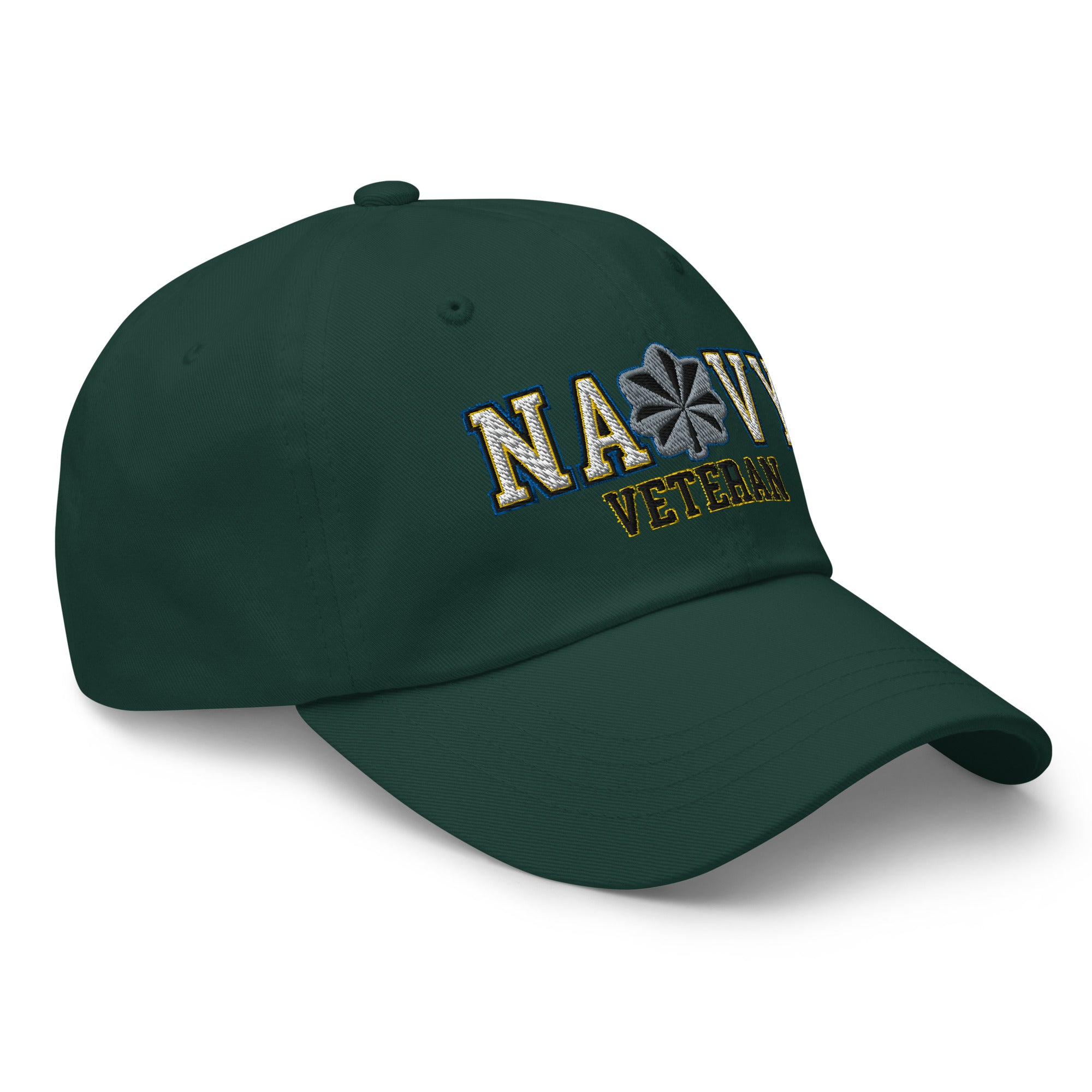 US Navy O-5 Commander O5 CDR Senior Officer Veteran Embroidered Dad Hat