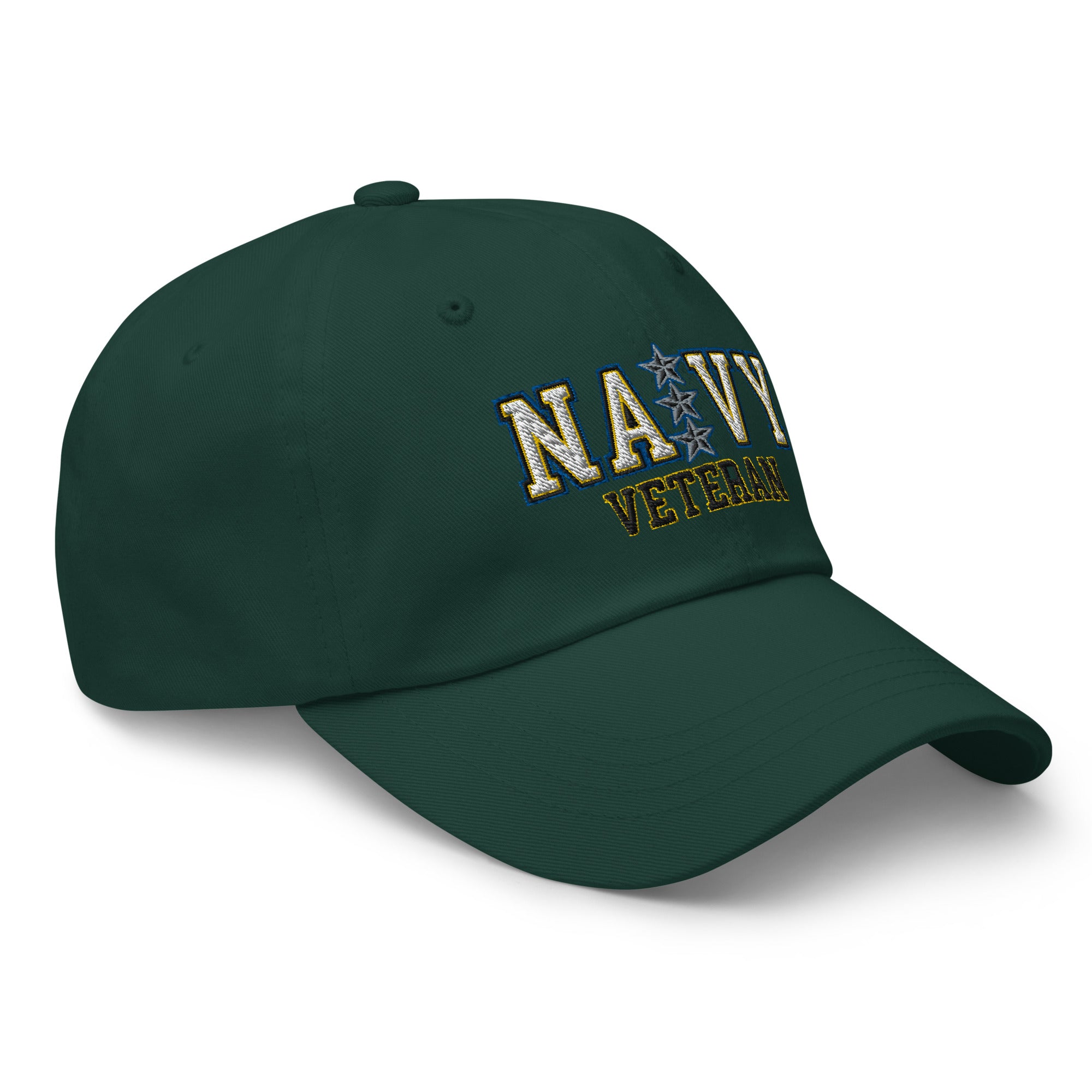 US Navy O-9 Vice Admiral O9 VADM Flag Officer Veteran Embroidered Dad Hat
