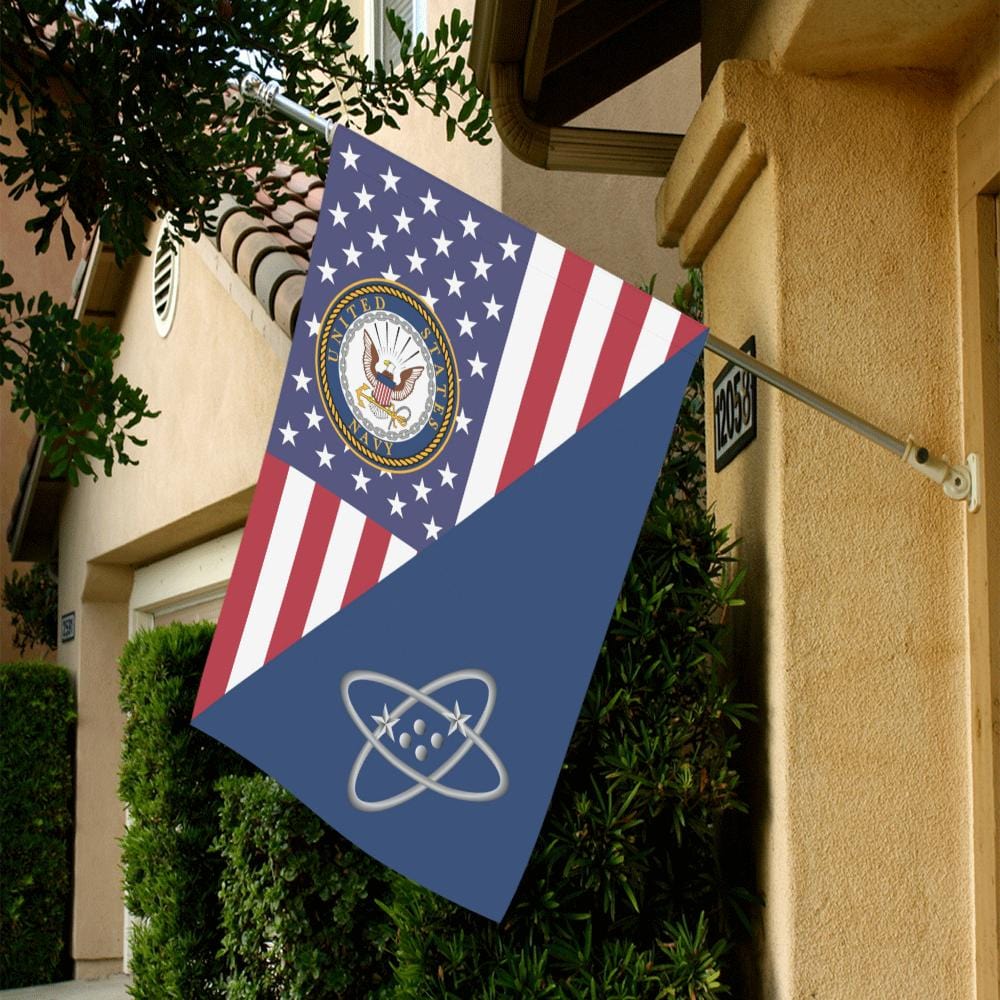 US Navy Electronics technician Navy ET House Flag 28 inches x 40 inches Twin-Side Printing-HouseFlag-Navy-Rate-Veterans Nation
