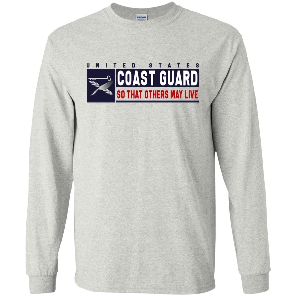 USCG CULINARY SPECIALIST CS Logo- So that others may live Long Sleeve - Pullover Hoodie-TShirt-USCG-Veterans Nation
