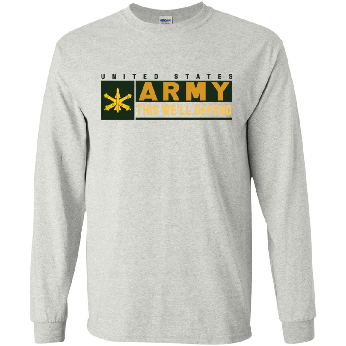 US Army Air Defense Artillery- This We'll Defend T-Shirt On Front For Men-TShirt-Army-Veterans Nation